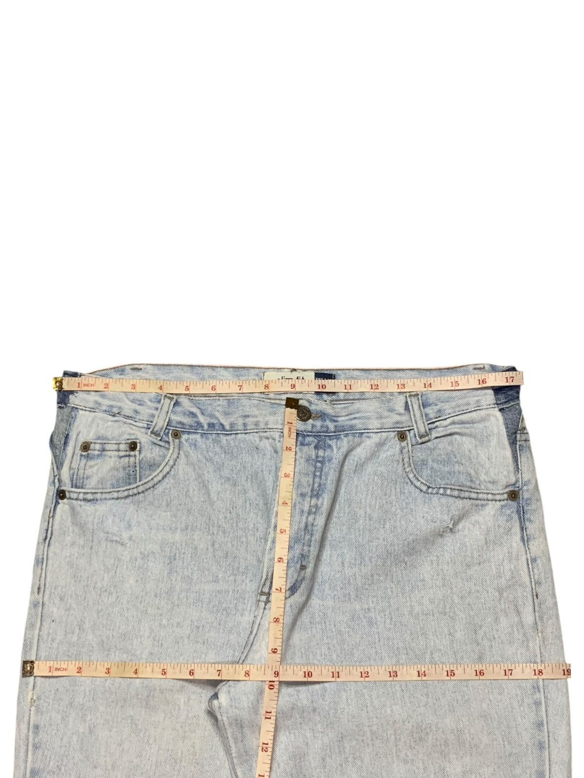 Japanese Brand Vintage Japanese Brand Light Wash High Rise Bootcut Jeans Size 34" / US 12 / IT 48 - 12 Thumbnail