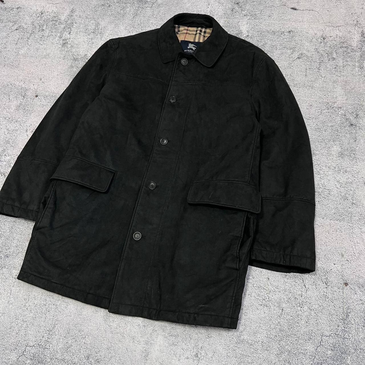 Burberry × Vintage Burberry London Men's Suede Coat Size 50 Size US M / EU 48-50 / 2 - 3 Thumbnail