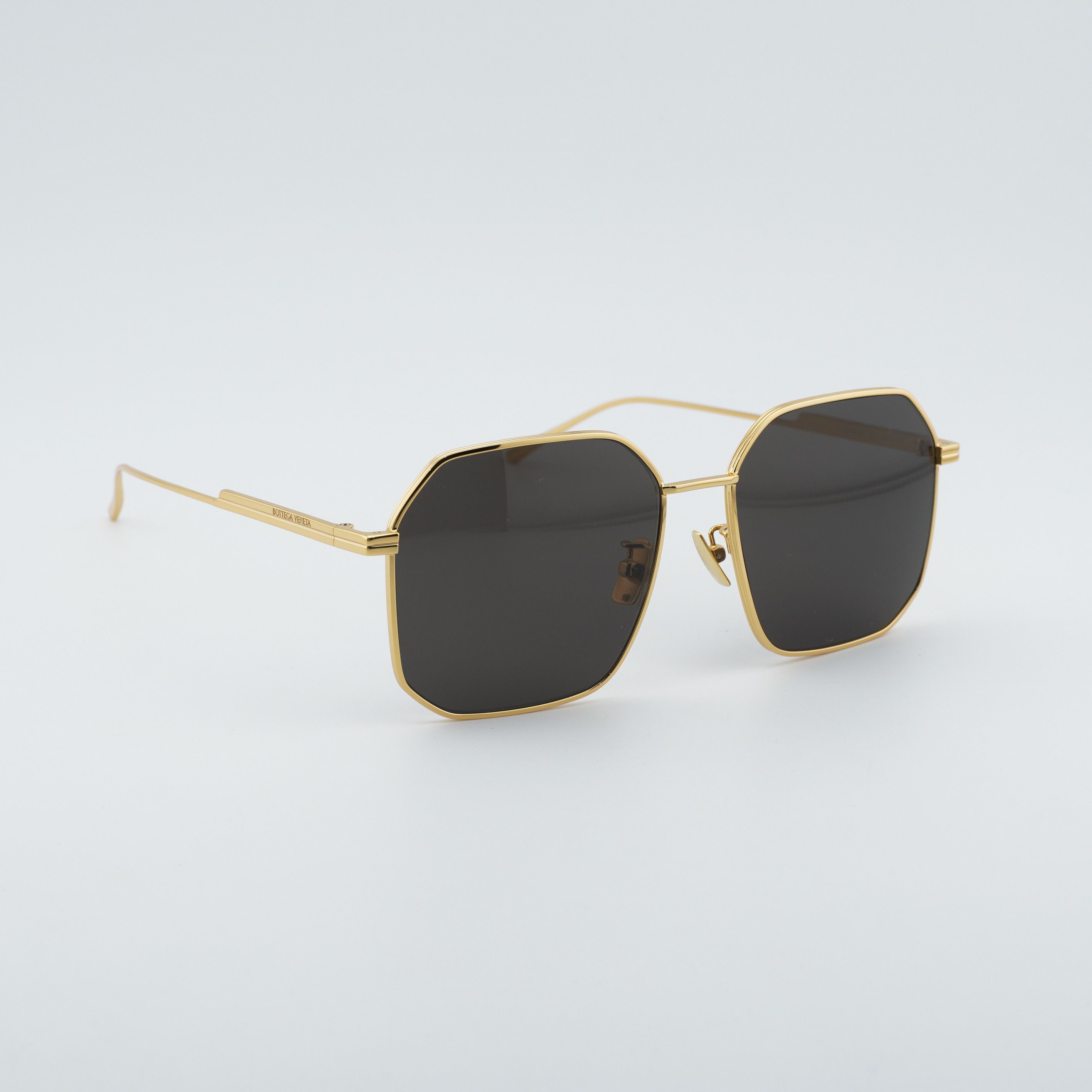 Bottega Veneta Bottega Veneta BV1083SA 001 Sunglasses Black/Gold