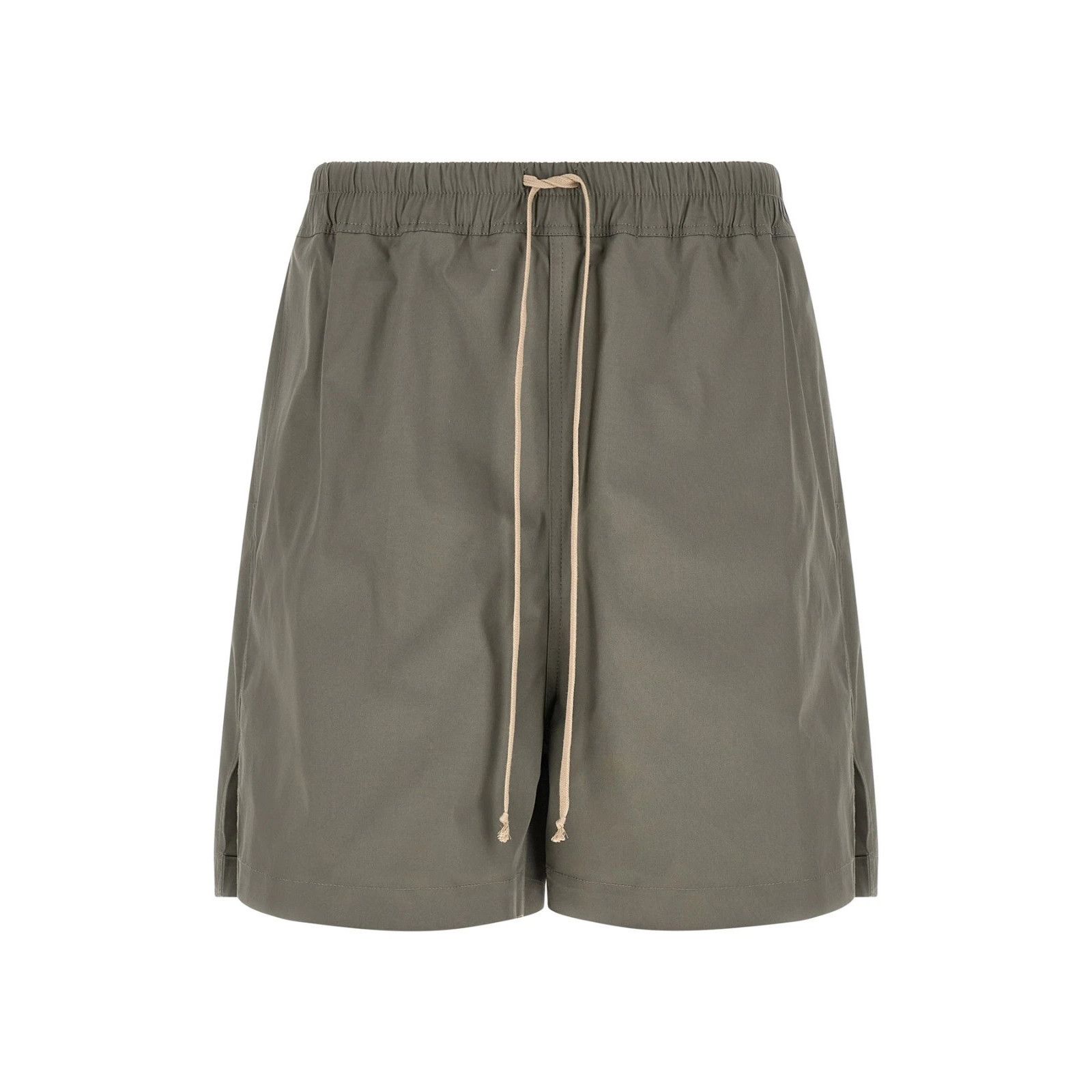 RICK OWENS Gray Cotton Bermuda Shorts New & Authentic (Men's