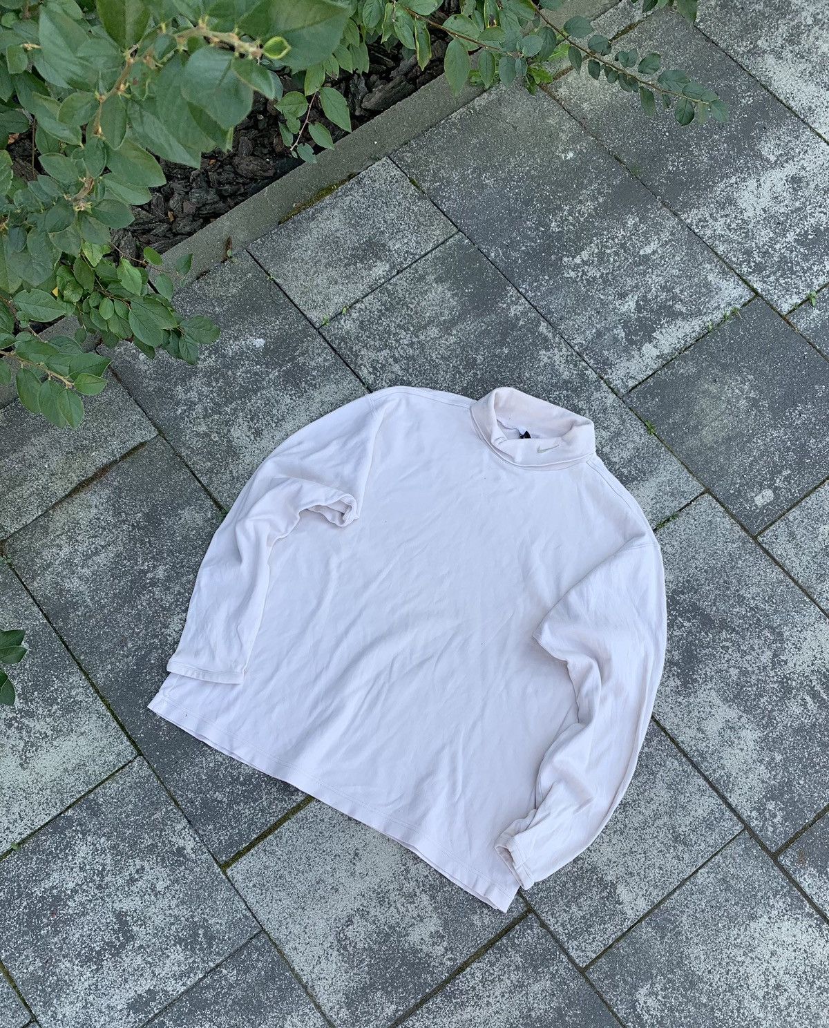 Nike × Vintage Vintage Nike Turtleneck Longsleeve 2000s y2k Size US L / EU 52-54 / 3 - 2 Thumbnail