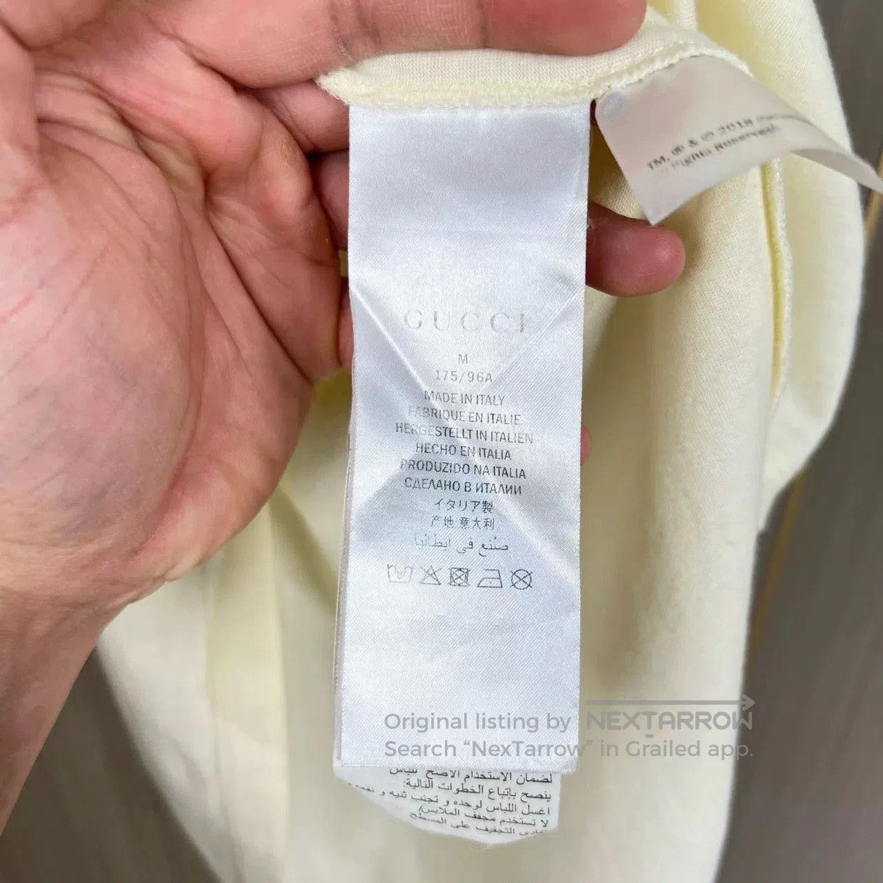 Gucci gucci short sleeve logo t. Size US M / EU 48-50 / 2 - 6 Thumbnail