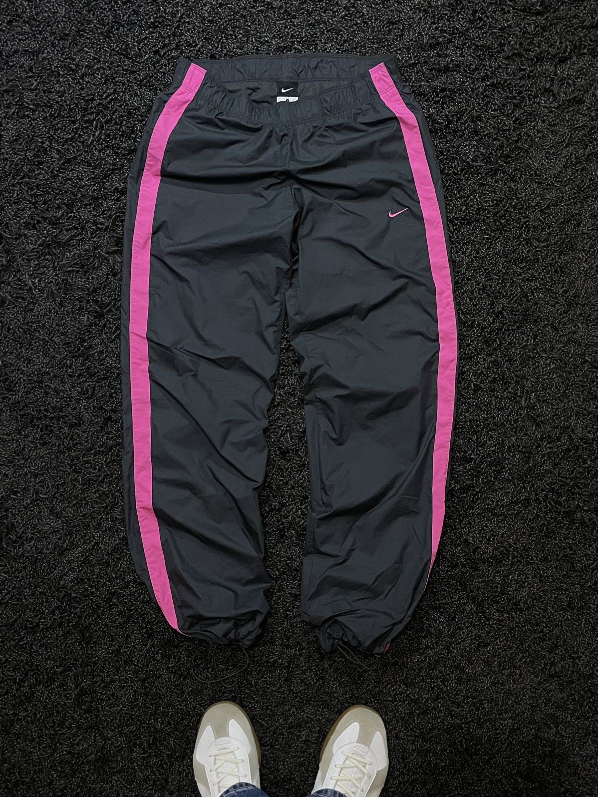Nike Vintage Nike Track Pants Baggy Nylon Drill Y2K Gorpcore Size 30" / US 8 / IT 44 - 5 Thumbnail