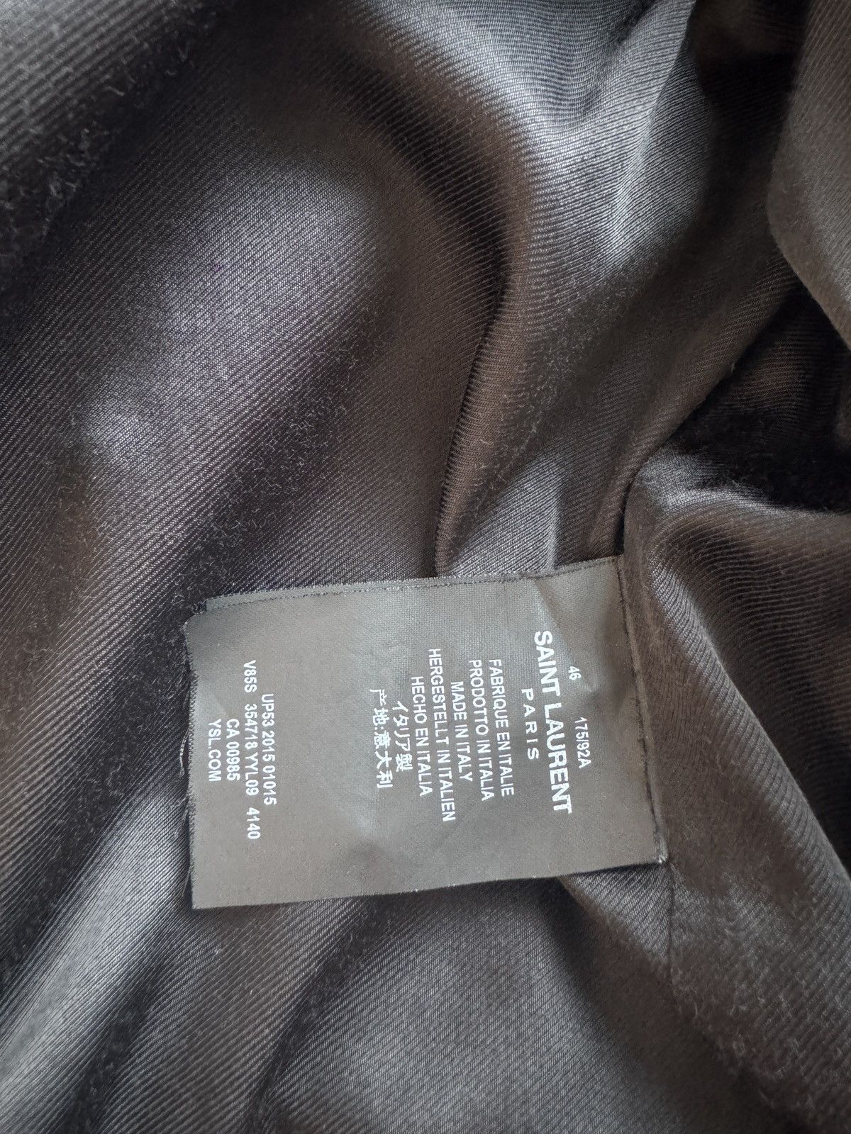 Saint Laurent Paris Saint Laurent Paris teddy varsity jacket Size US S / EU 44-46 / 1 - 8 Thumbnail