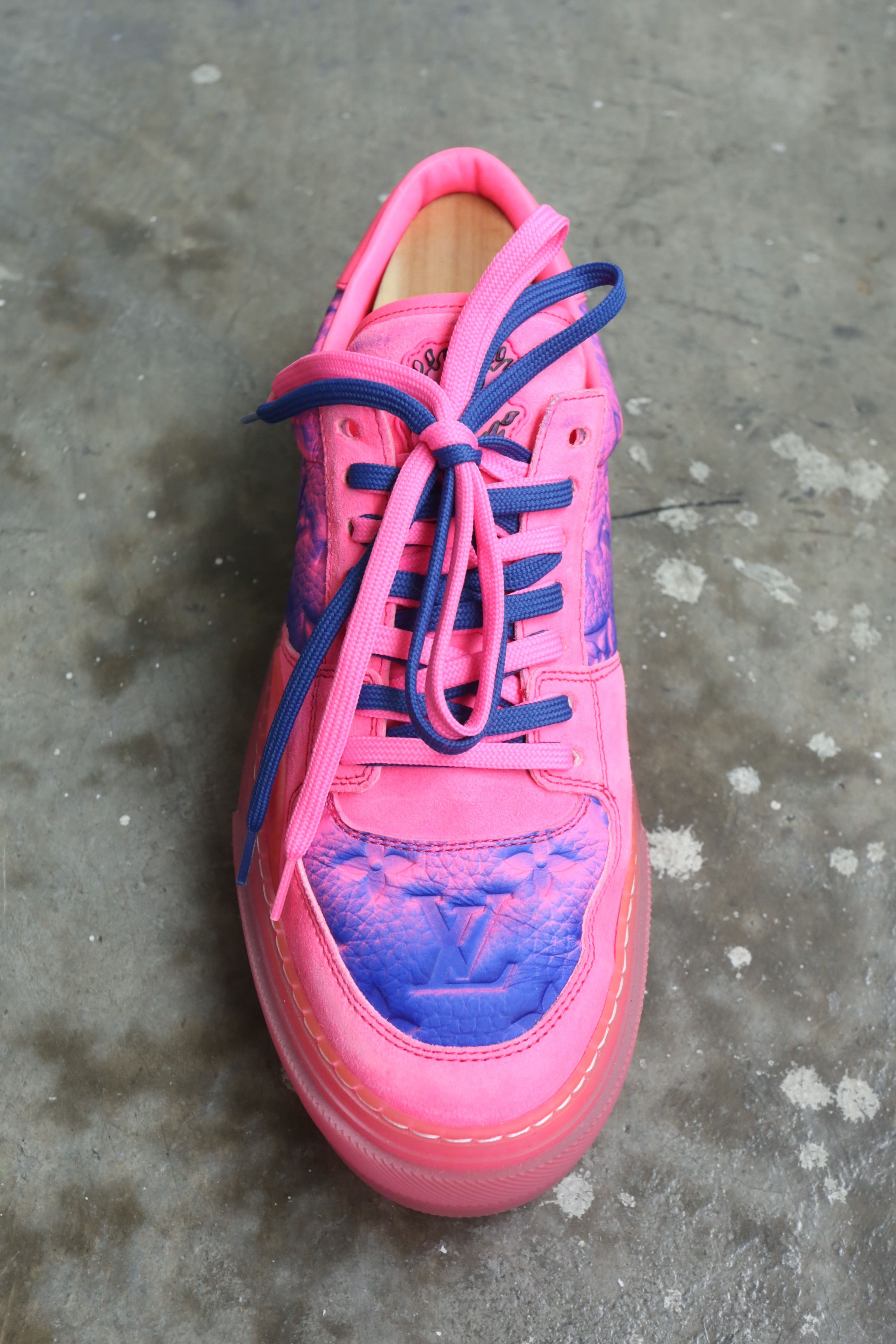 LV - VA - S/S 22 - Taurillon Illusion Ollie Sneakers