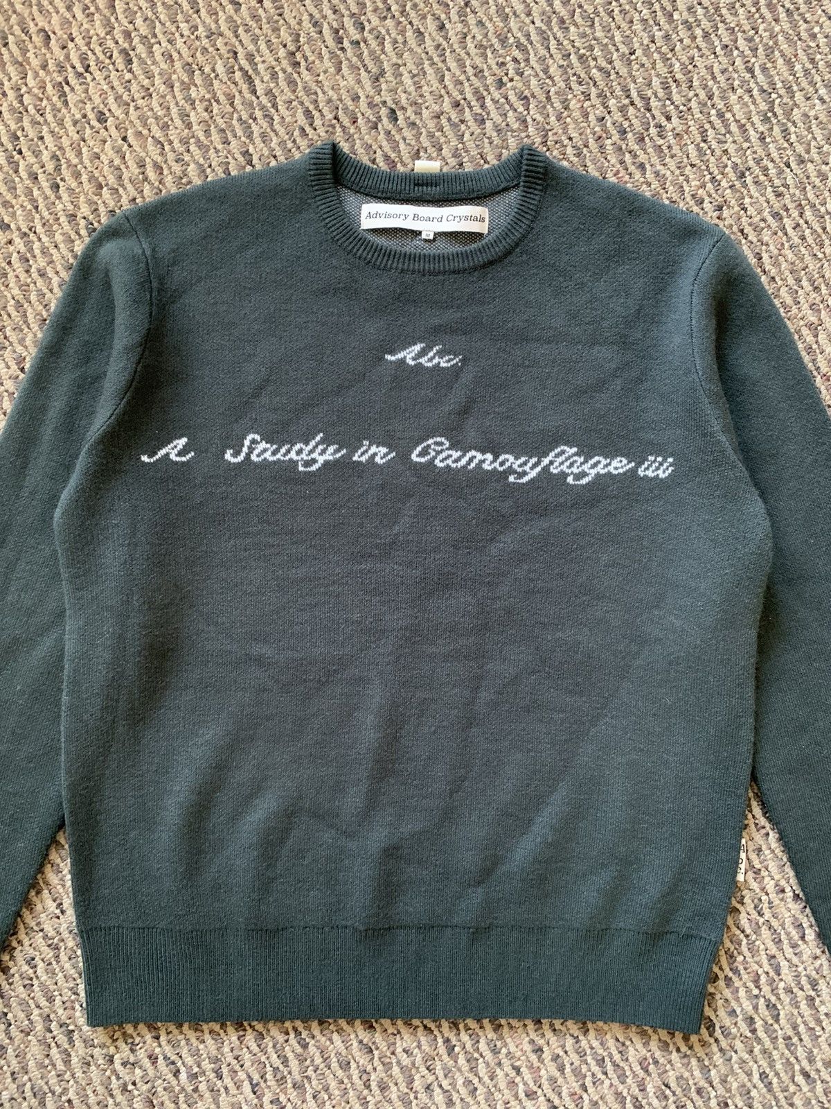 Advisory Board Crystals Advisory Board Crystals "A Study In Camoflage iii" Crewneck Size US M / EU 48-50 / 2 - 3 Thumbnail