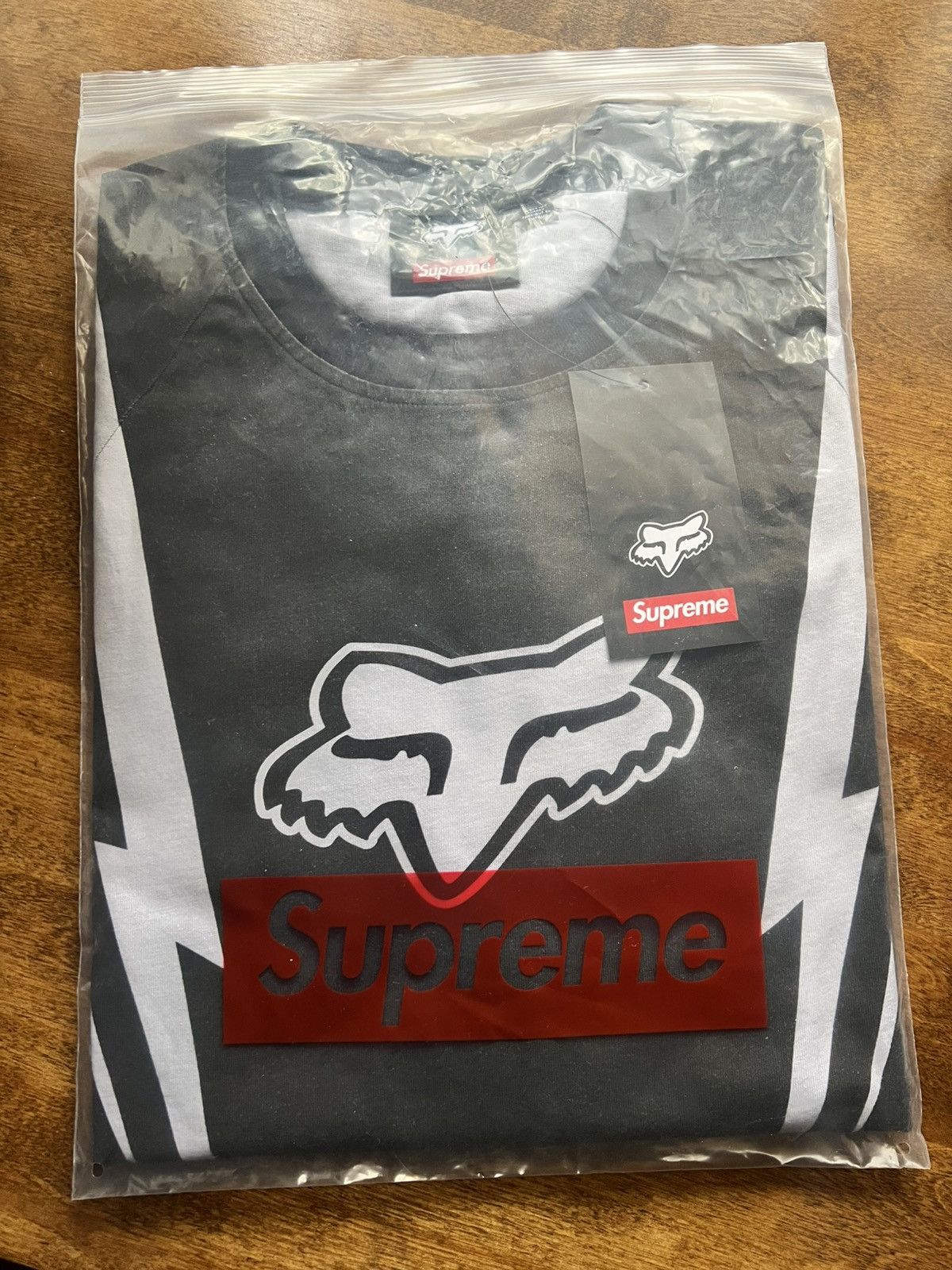 Fox Racing × Supreme Supreme/Fox Racing L/S Top Black Size US M / EU 48-50 / 2 - 4 Thumbnail