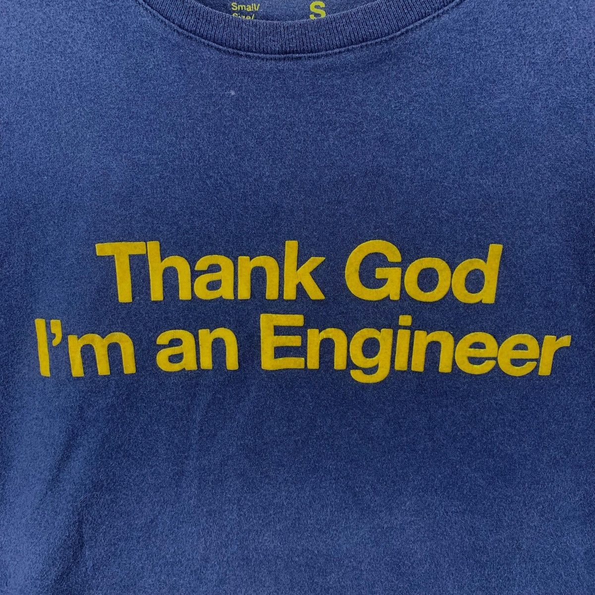 Vintage Vintage INVICTUS JAPAN Thank God I’m An Engineer Tee Shirt Size US S / EU 44-46 / 1 - 3 Thumbnail