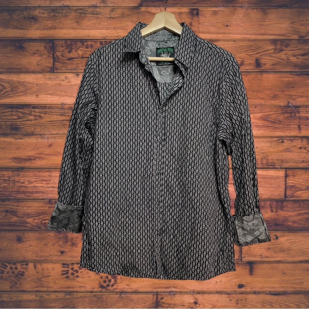 Other Purple Haze Properties Jim Hendrix Button Front Shirt Medium Size US M / EU 48-50 / 2 - 1 Thumbnail