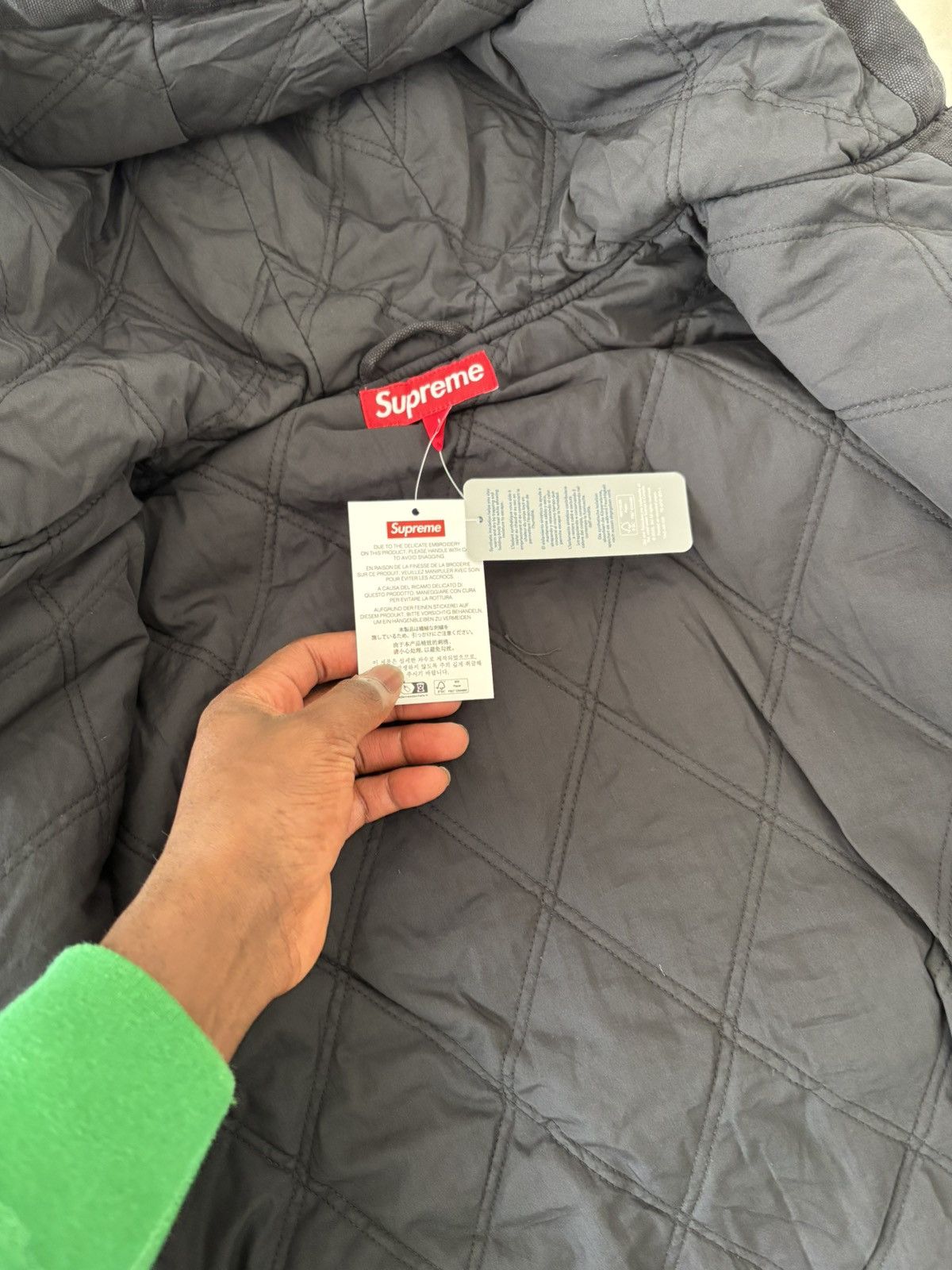 Supreme Supreme AOI work jacket SS25 Size US L / EU 52-54 / 3 - 9 Thumbnail