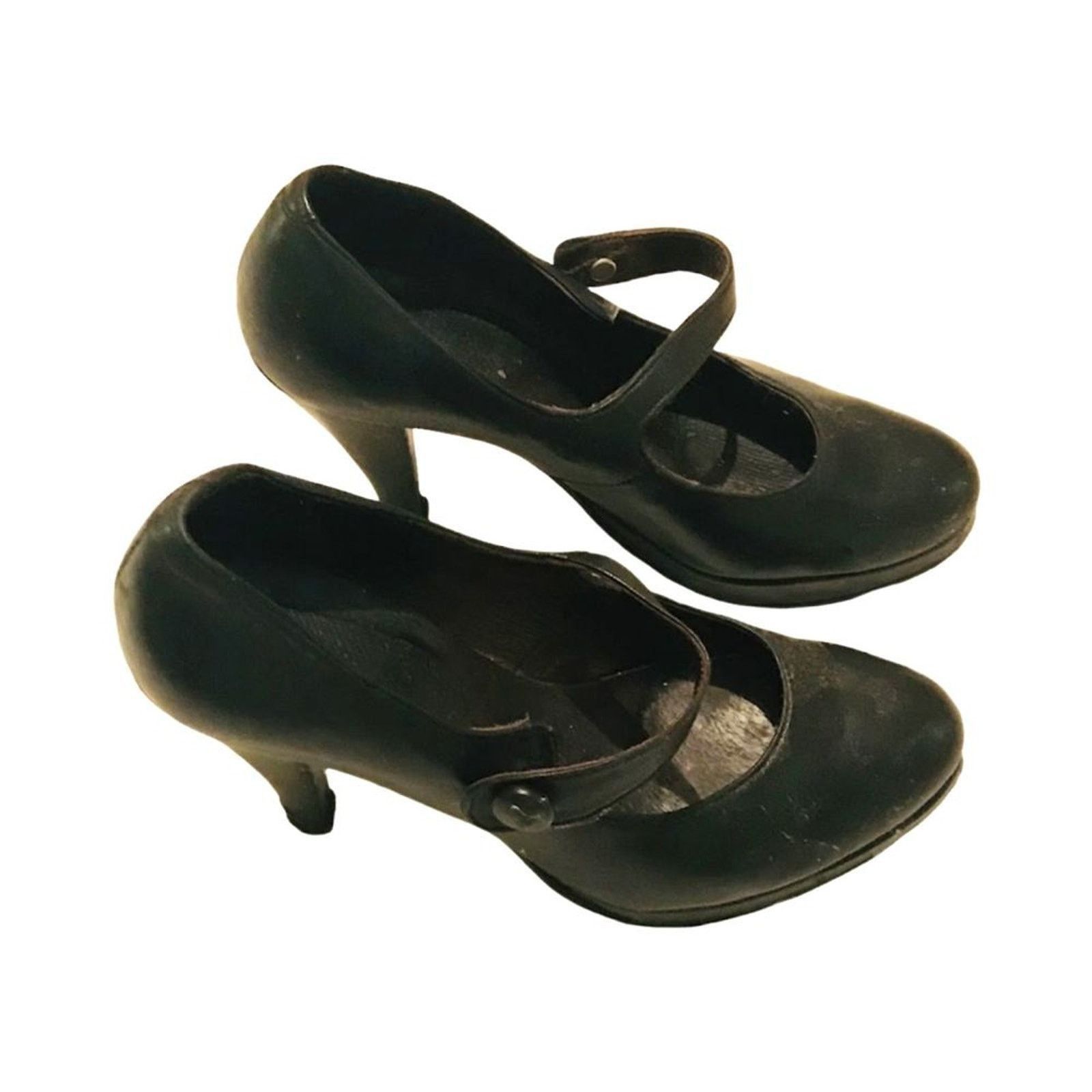 The Unbranded Brand Lavorazione Artigianale Women`s High Heels Shoes Leather 37 Size US 6.5 / IT 36.5 - 1 Thumbnail