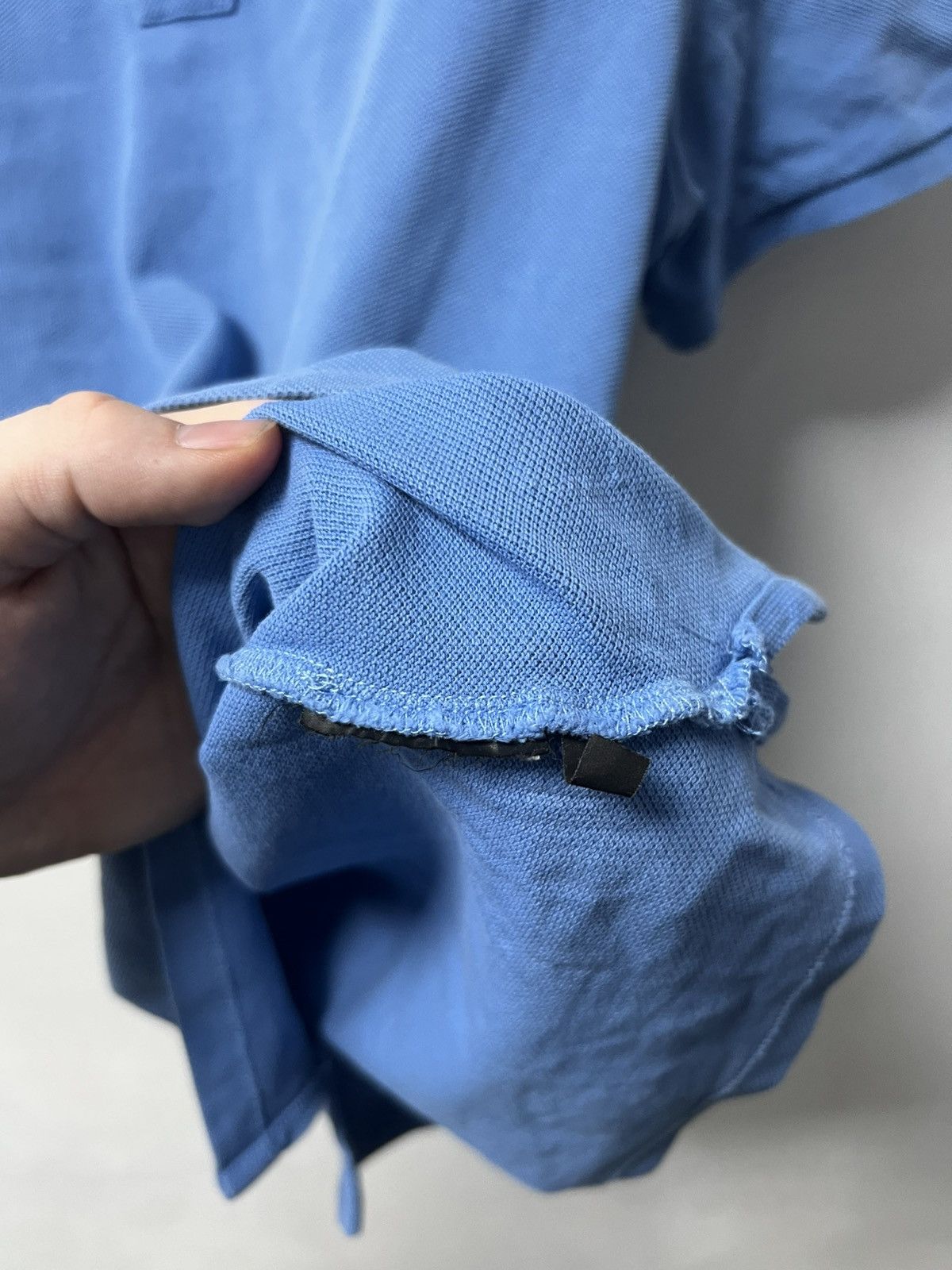 AMI Ami Paris Polo T-shirt Luxury Blue Size L Size US L / EU 52-54 / 3 - 11 Thumbnail