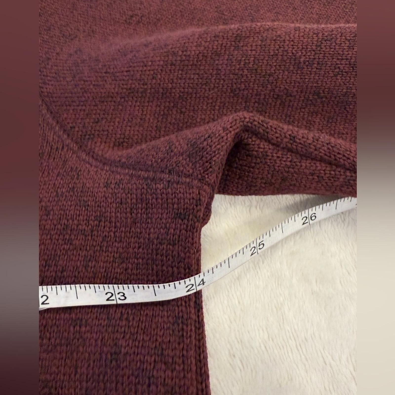 Eddie Bauer Eddie Bauer fleece lined jacket 1/4 zip mock turtleneck LG Size US L / EU 52-54 / 3 - 6 Thumbnail