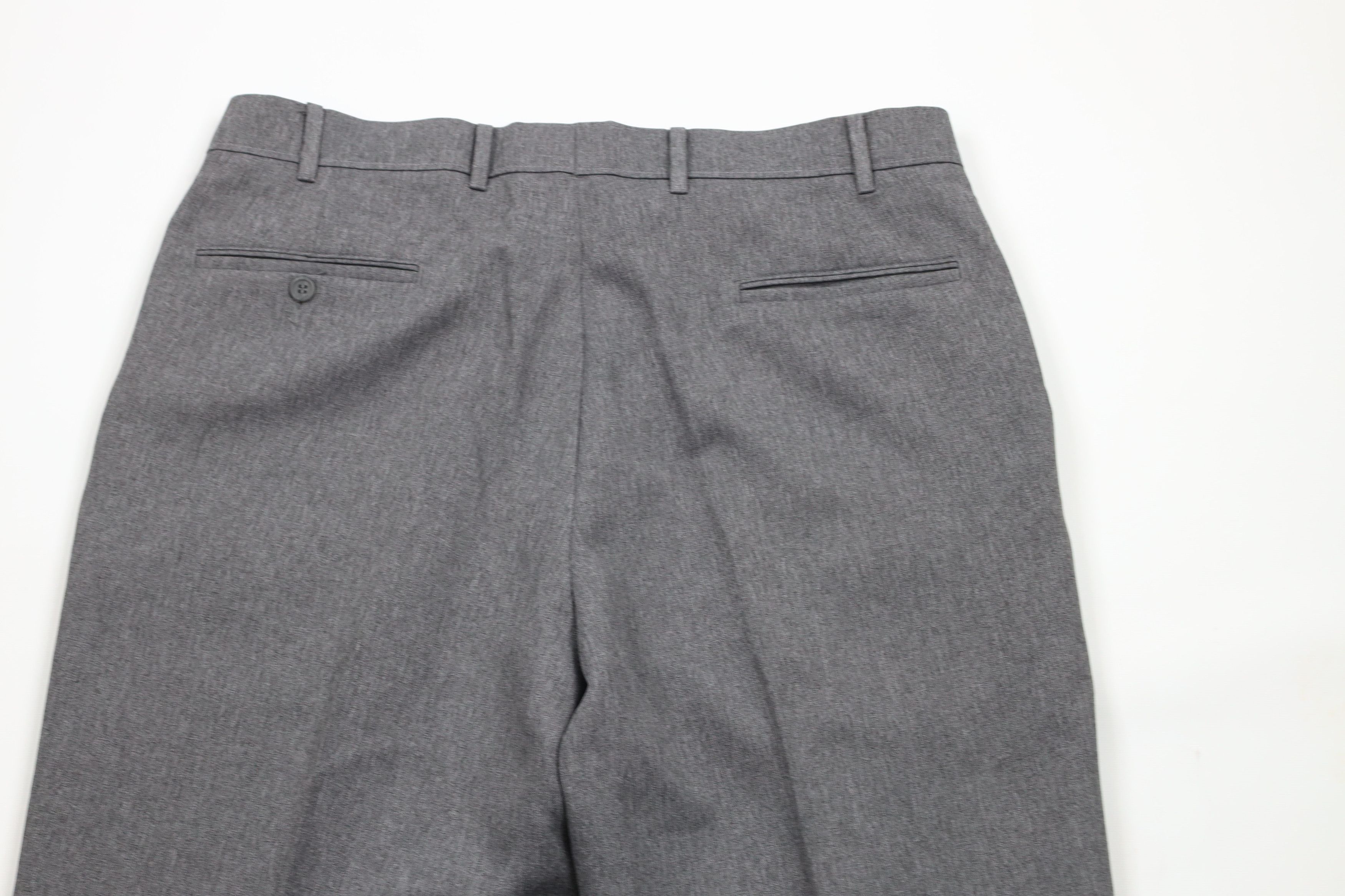 Levi's × Vintage Vintage 90s Levis Knit Wide Leg Chino Pants Heather Gray Size US 38 / EU 54 - 9 Thumbnail
