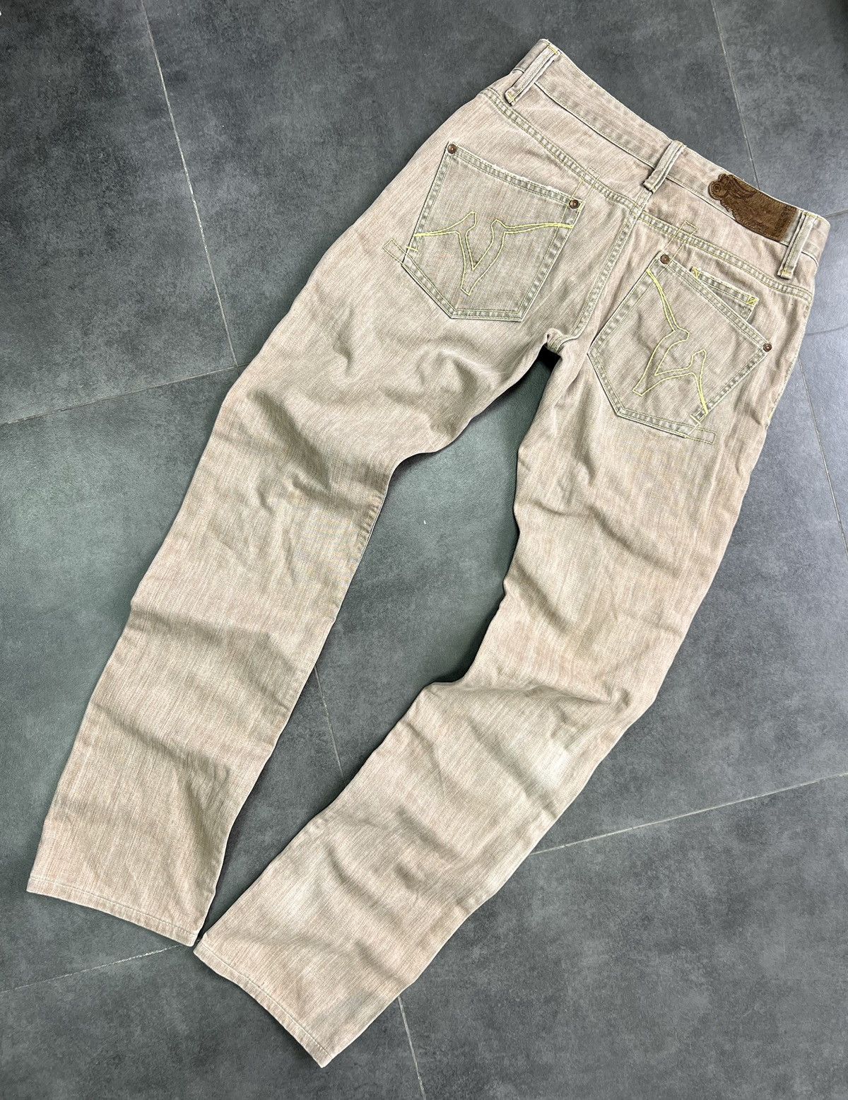 Vintage × Von Dutch Crazy Vintage Y2K Von Dutch Cargo Pants Skater Opium Size US 31 - 1 Thumbnail