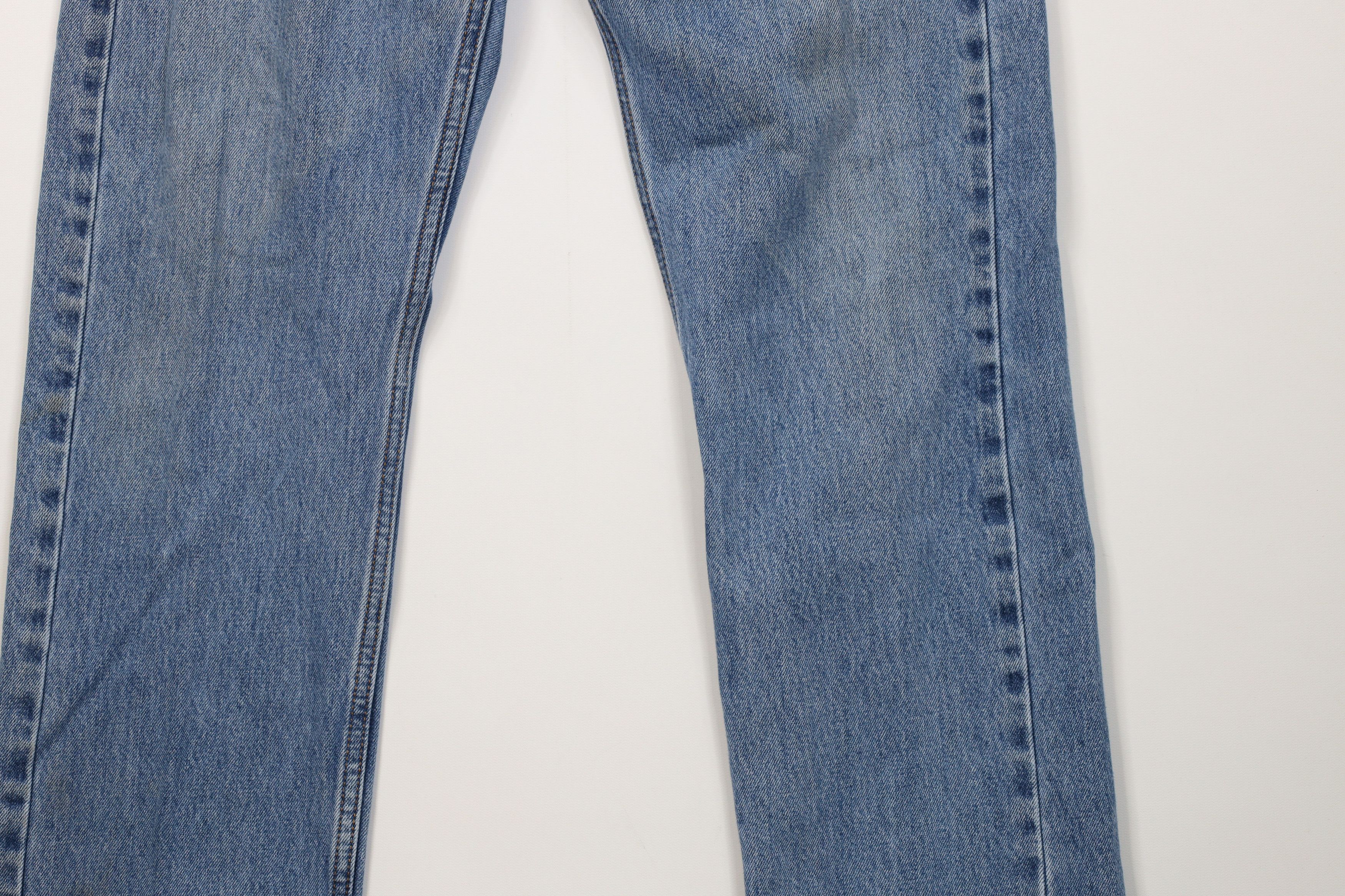 Levi's Vintage Y2K Levis 505 Regular Straight Leg Denim Jeans Blue Size US 30 / EU 46 - 4 Thumbnail