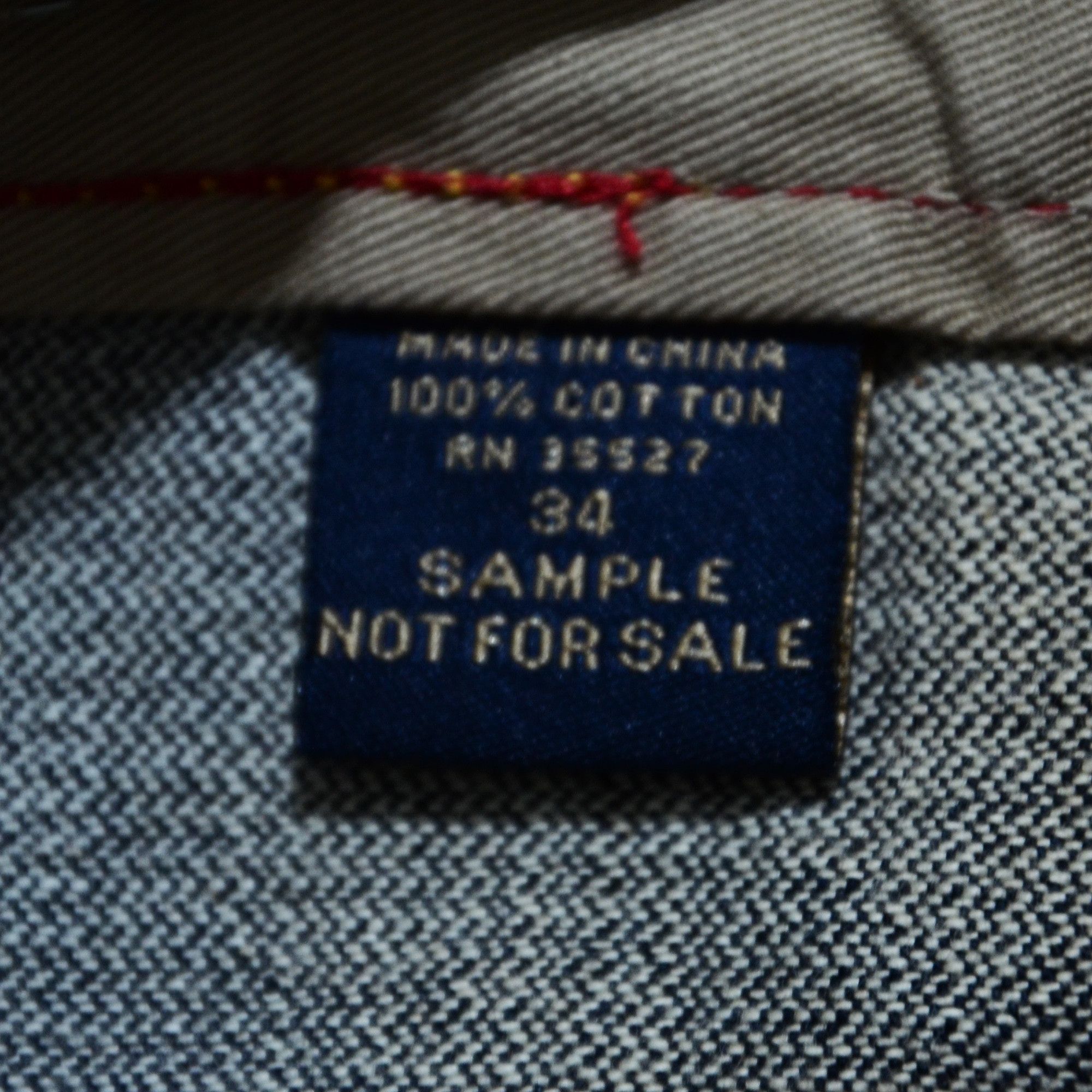 Marithe + Francois Girbaud M+FG Jeans Y2K Hiphop Streetwear Design Sample Item Size US 34 / EU 50 - 9 Thumbnail