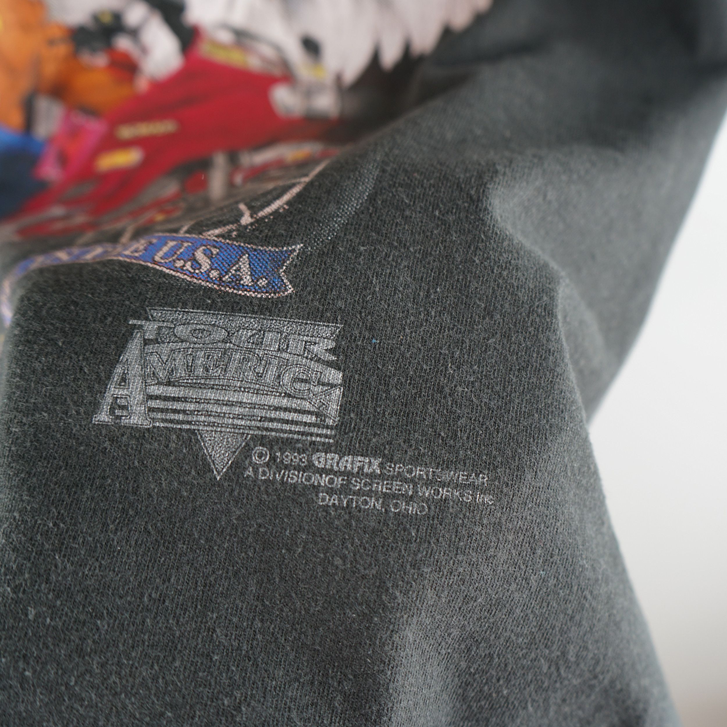 Harley Davidson × Vintage × West Coast Choppers Vintage 1993 Wings Of Freedom T-Shirt Size US XL / EU 56 / 4 - 3 Thumbnail