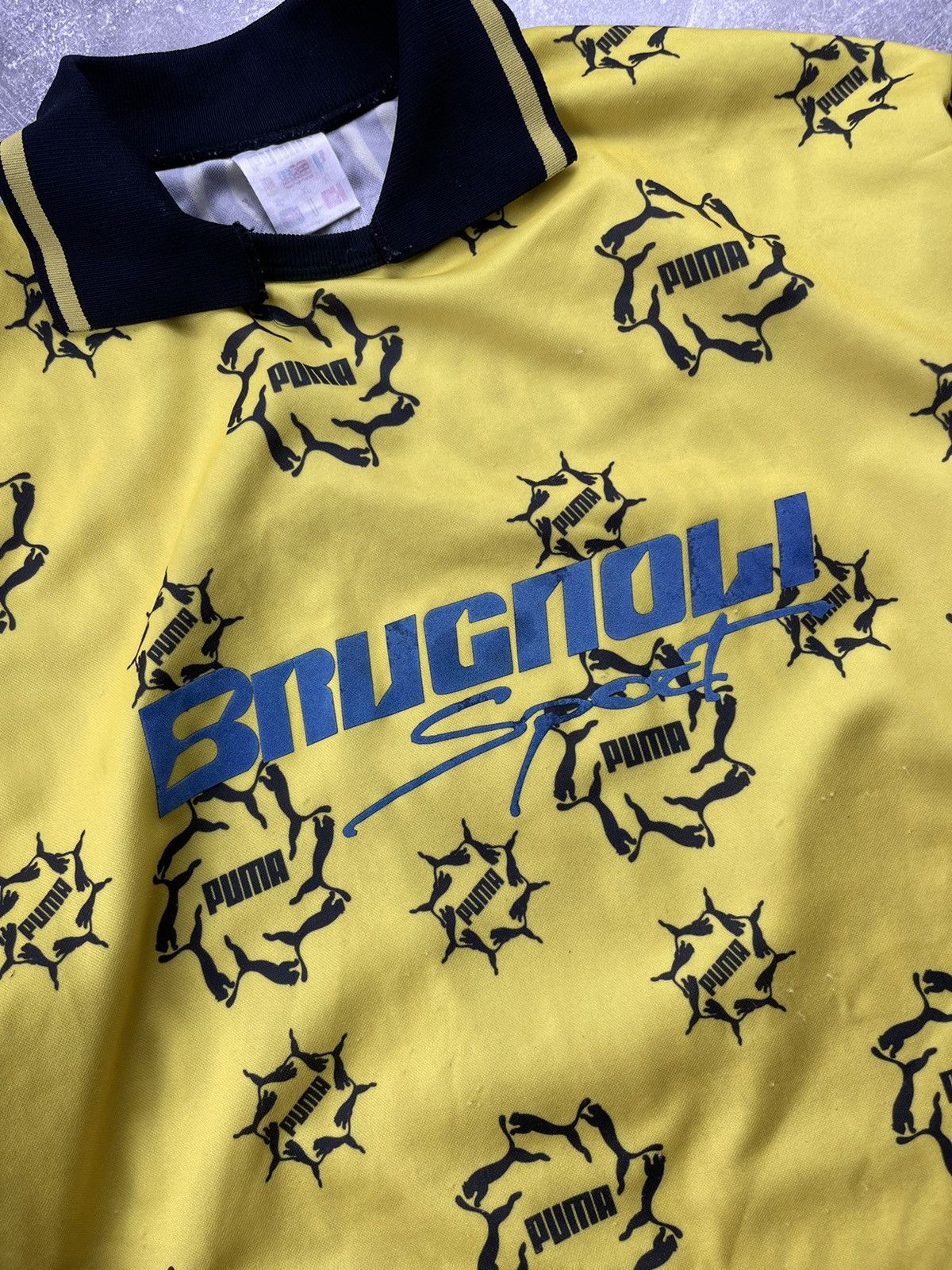 Puma Vintage Puma x Brugnoli Sport Goalkeeper Jersey 90s Graphic Size US XL / EU 56 / 4 - 5 Thumbnail