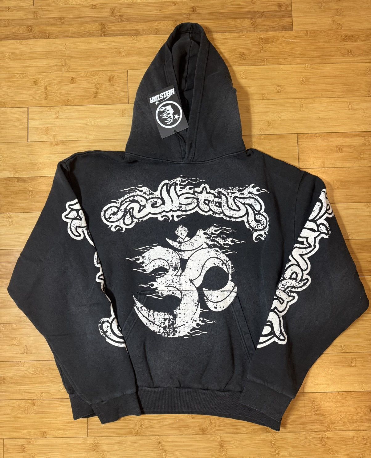 HELLSTAR Hellstar Yoga Remix Hoodie - Size XL 100% AUTHENTIC Size US XL / EU 56 / 4 - 1 Thumbnail