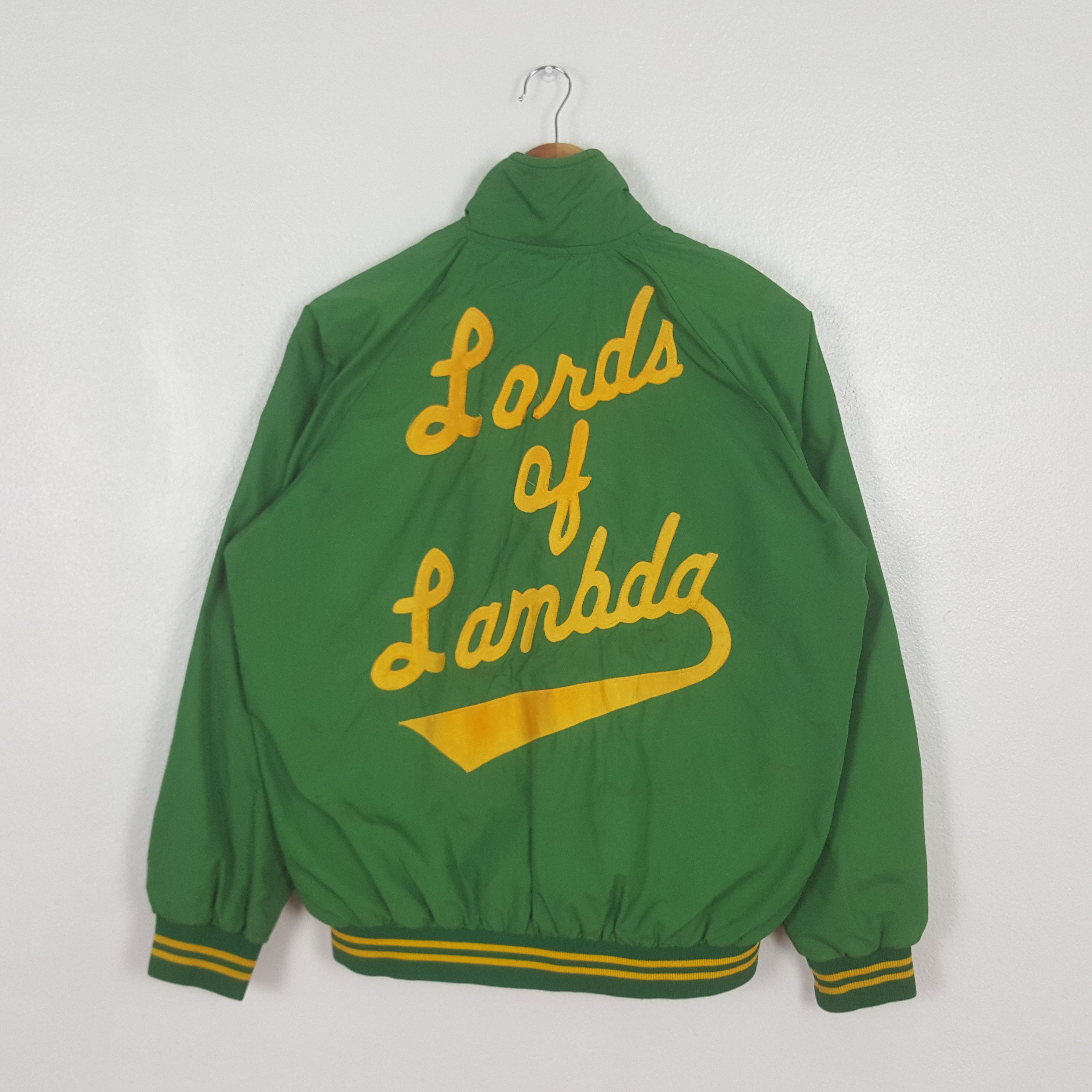 Russell Athletic Vintage Lords Of Lambda Baseball 90's Jacket C306N13 Size US L / EU 52-54 / 3 - 1 Thumbnail