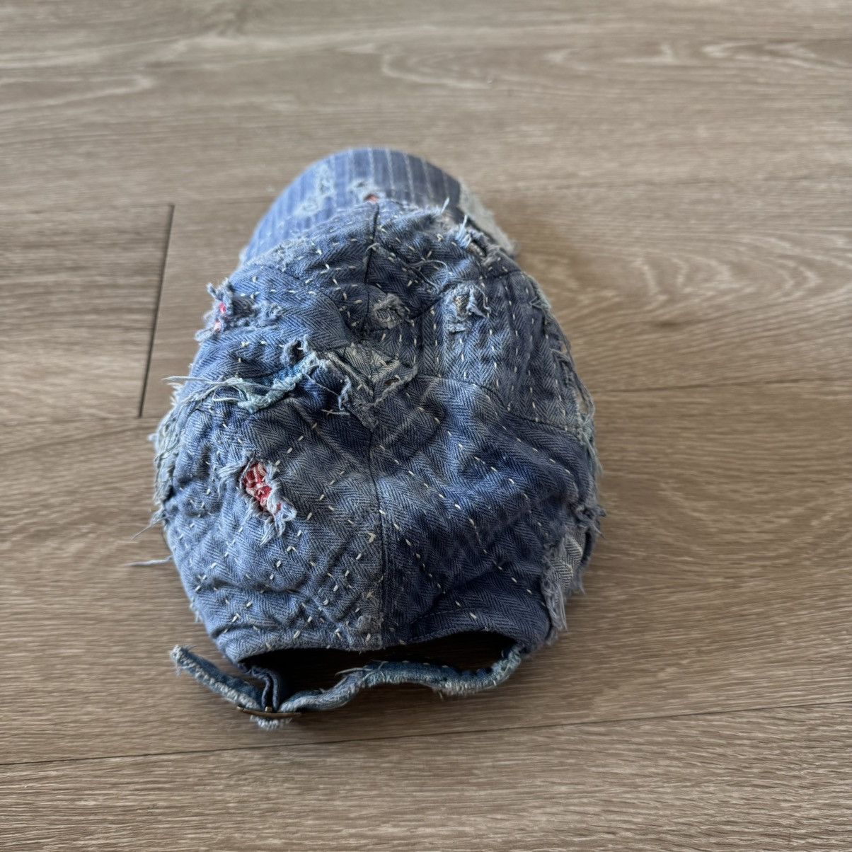Other Bleeding Indigo Chore Boro Hat 1/1 Size ONE SIZE - 3 Thumbnail