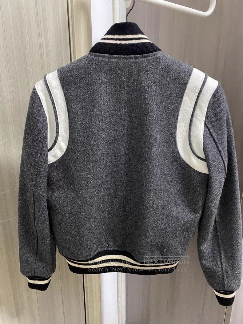 Saint Laurent Paris Saint Laurent Paris Baseball Jacket Blazer Size XS / US 0-2 / IT 36-38 - 2 Thumbnail