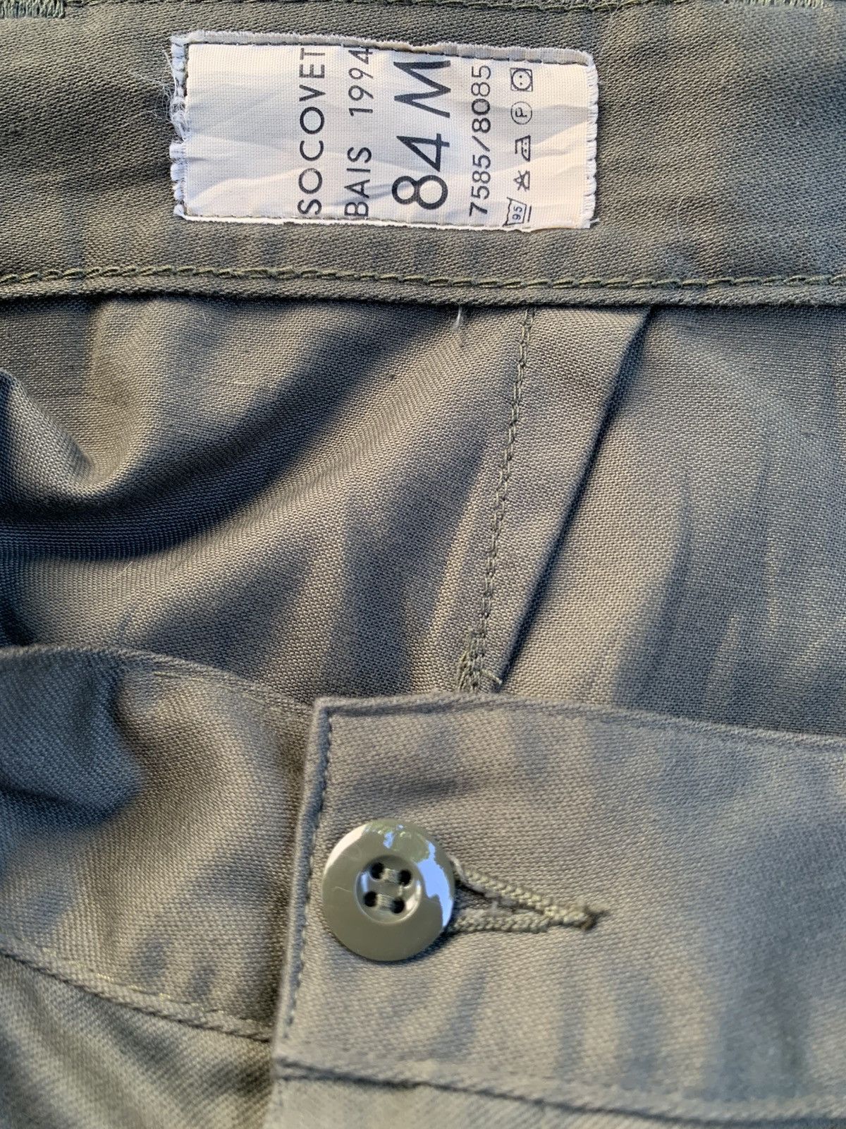 Alpha Industries Vintage 90’s Socovet Bais French Army Jogger pants Size US 32 / EU 48 - 6 Thumbnail