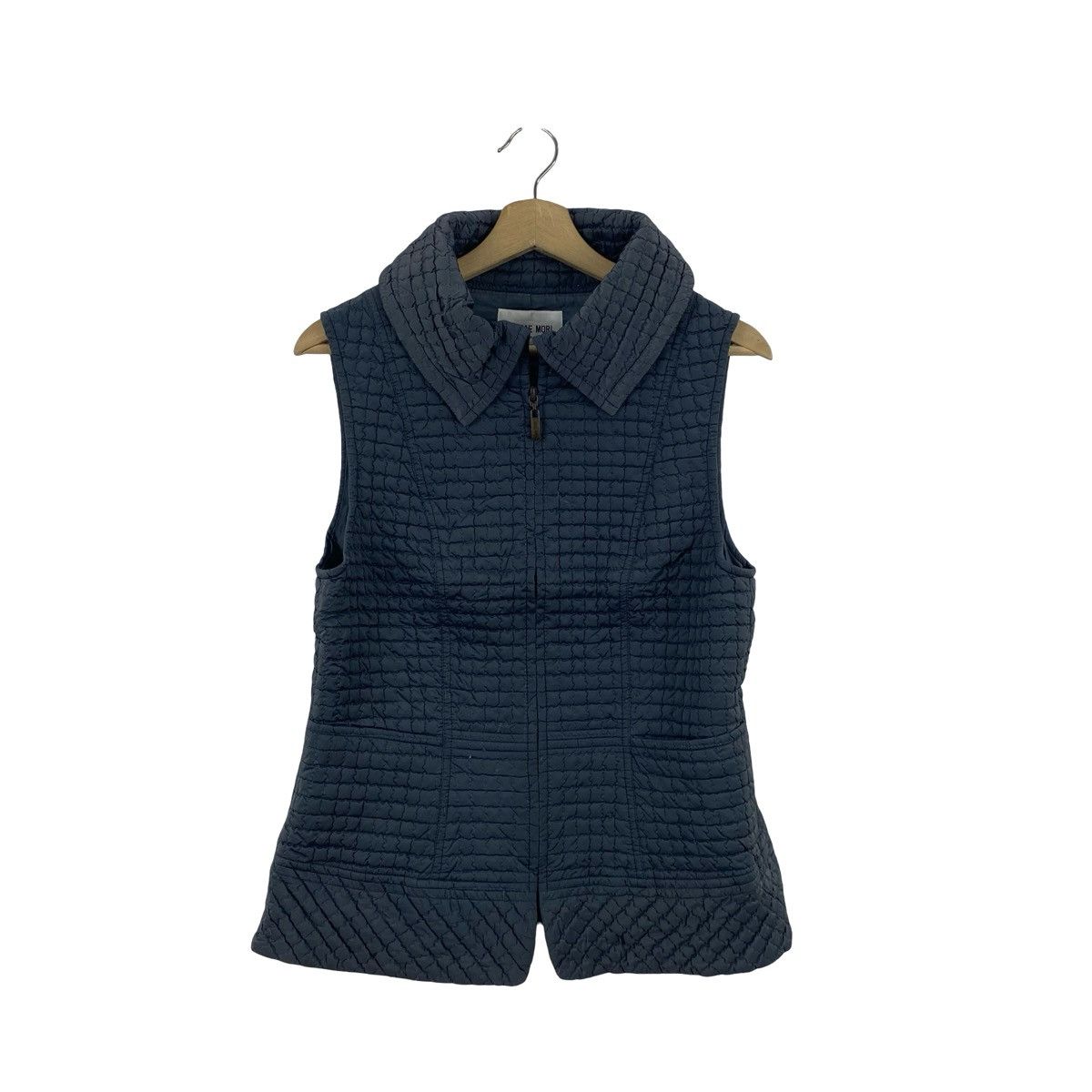 Hanae Mori Vintage HANAE MORI DEUX Quilted Puffer Vest Jacket Zip Size S / US 4 / IT 40 - 3 Thumbnail