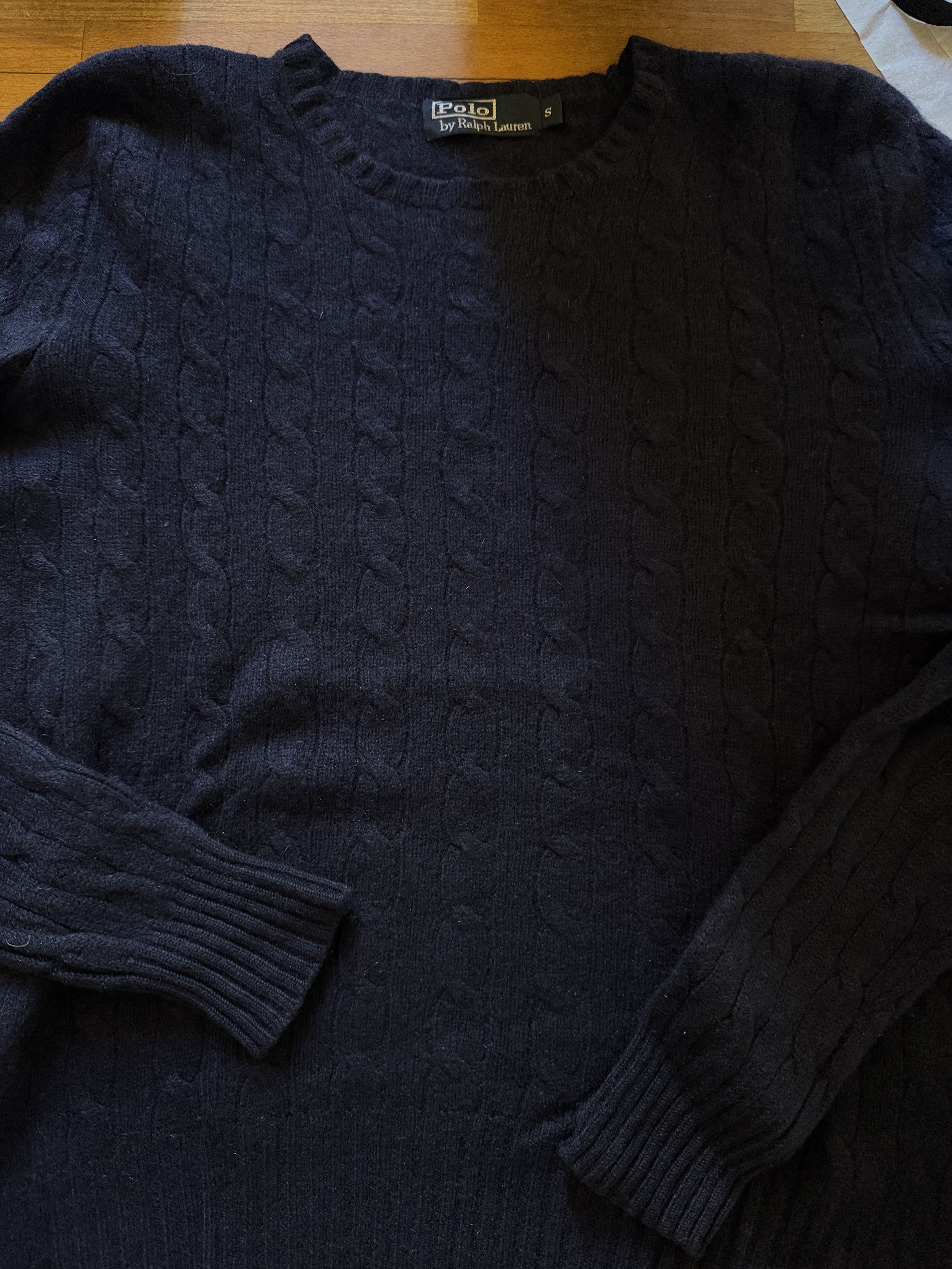 Polo Ralph Lauren Cable-Knit Cashmere Jumper Size US S / EU 44-46 / 1 - 2 Thumbnail