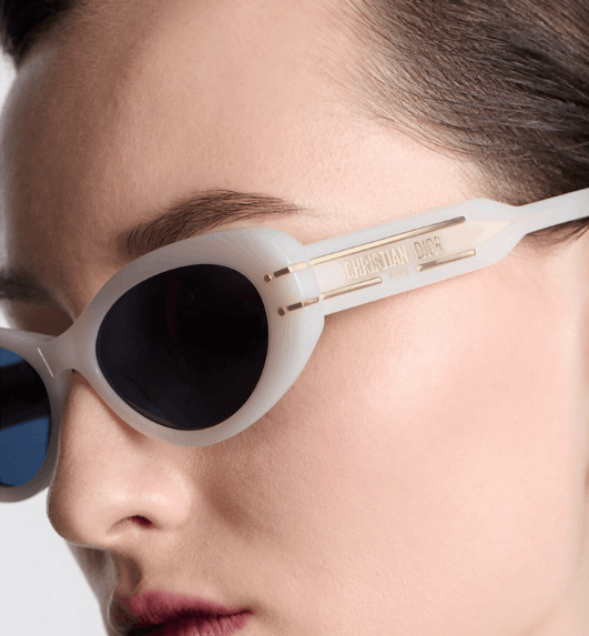 Dior o1w1db10725 Size : OS / DSGTB8 B8U Sunglasses in Milk Ivory Size ONE SIZE - 6 Thumbnail