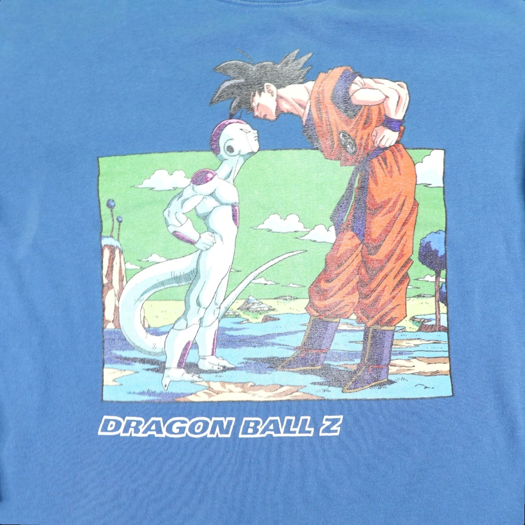 Vintage Dragon Ball Z Sweatshirt Men L Blue Graphic Print Crew Neck Pullover 2010s Anime Cartoon Logo Regualr Fit Box Lunch Size US L / EU 52-54 / 3 - 2 Thumbnail