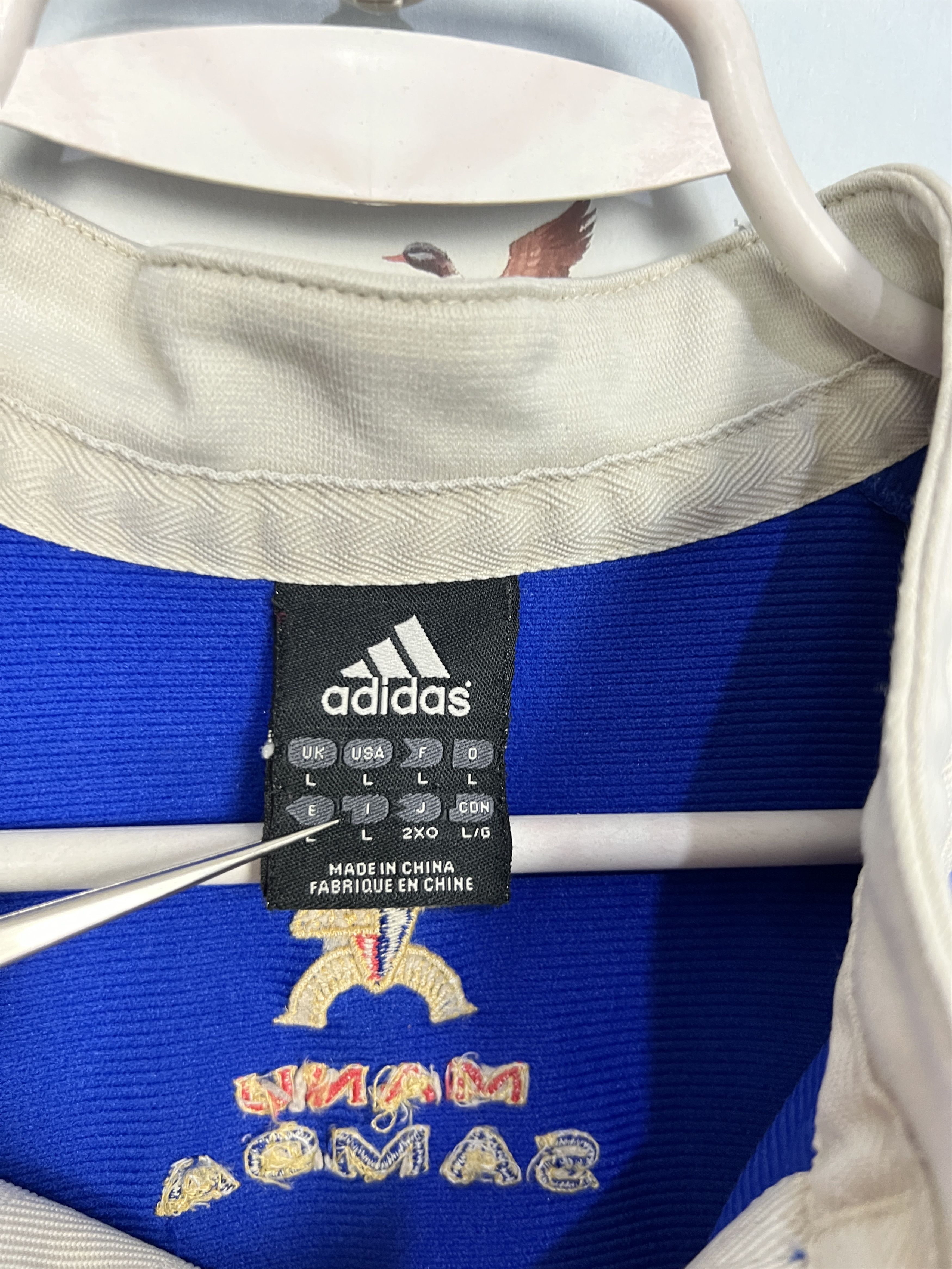 Adidas Vintage Manu Samoa Rugby Union Jersey Trikot Shirt Rare Size US L / EU 52-54 / 3 - 6 Thumbnail