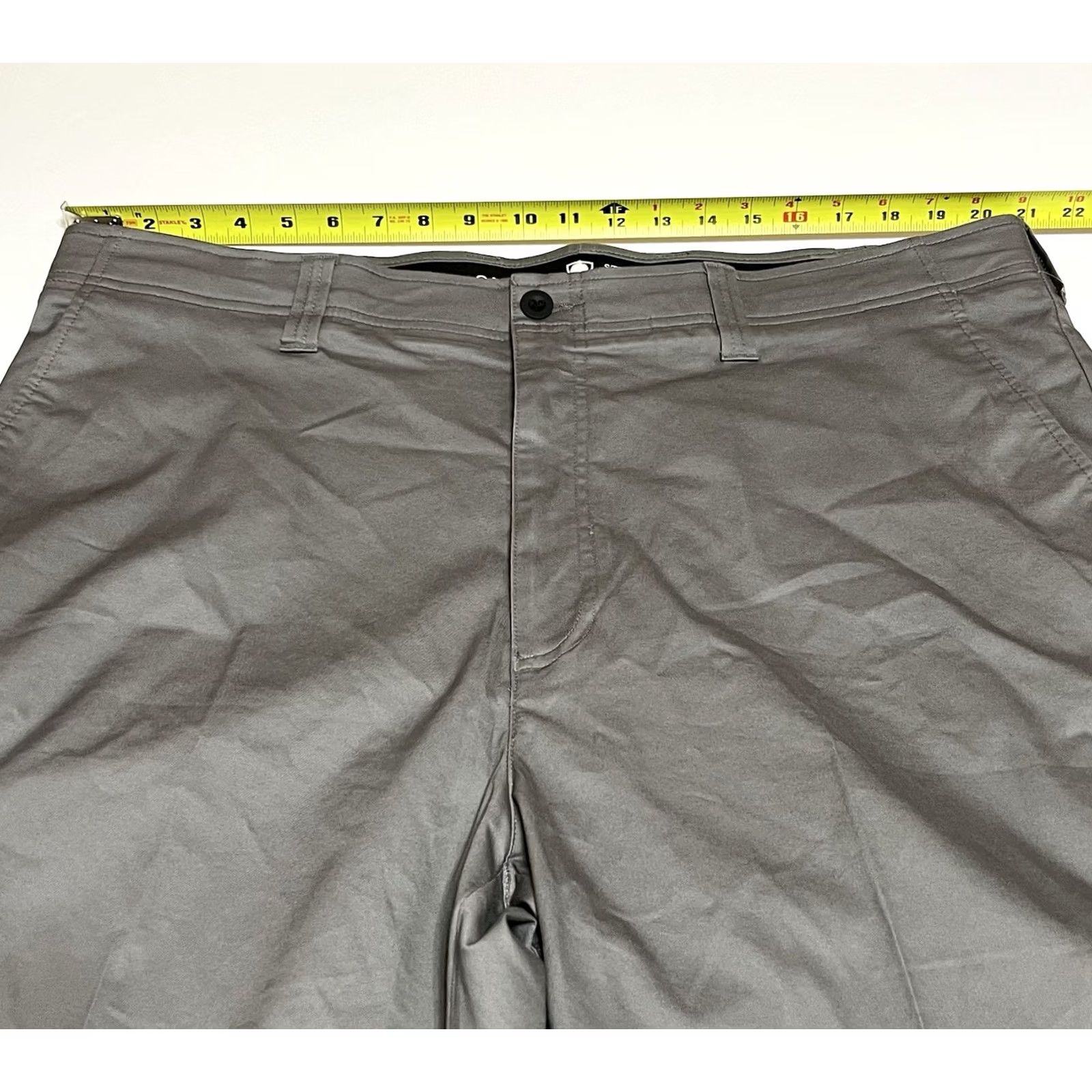 Vintage Oak Hill Mens Straight Fit Tech Pants Gray 42x36 Moisture Wicking Stretch 5-Pocket Dress Pants NWT Size US 42 / EU 58 - 3 Thumbnail