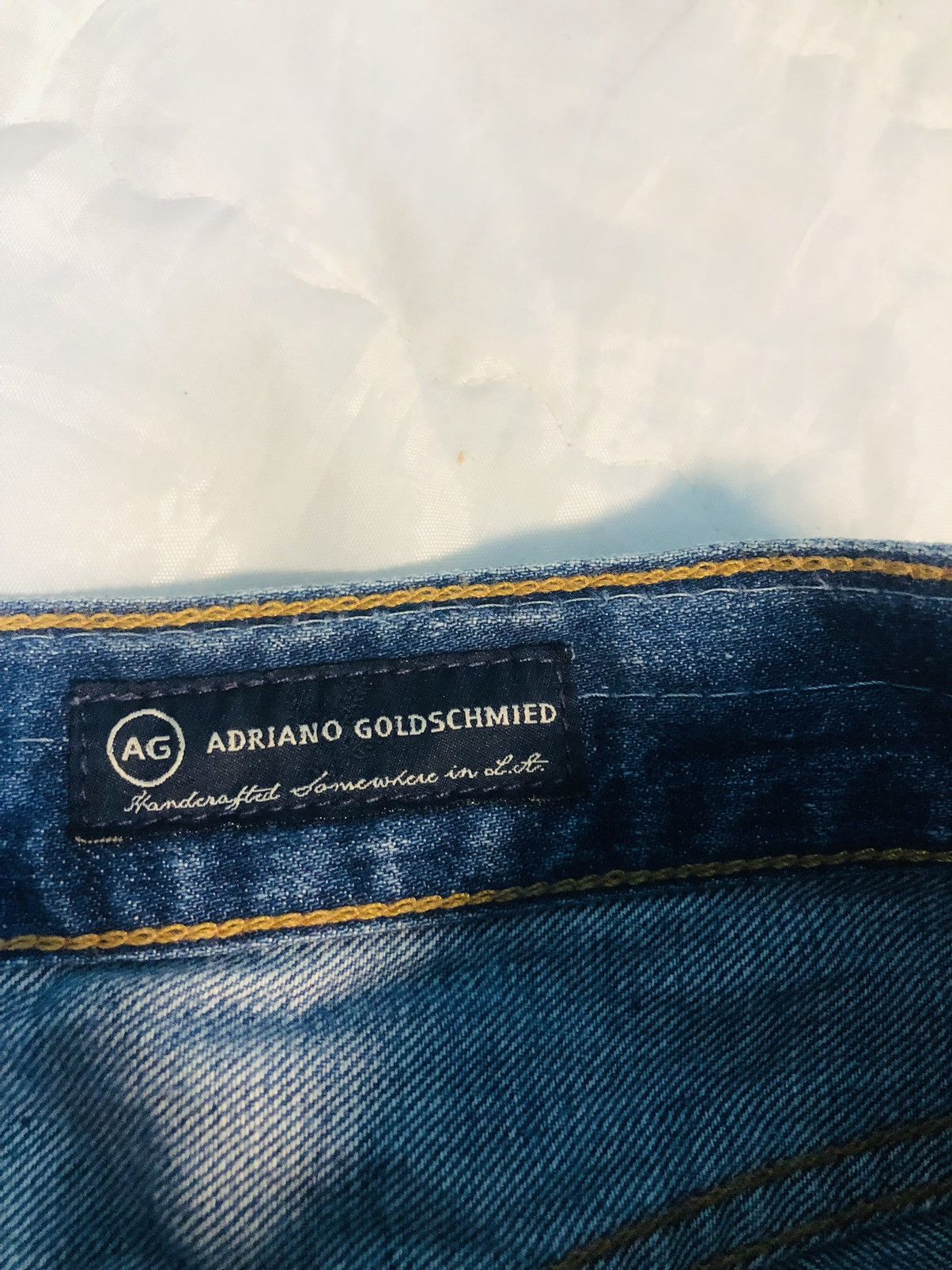 AG Adriano Goldschmied Distressed Denim Adriano Goldschmied Jeans MadeInUsa (3) Size 32" / US 10 / IT 46 - 12 Thumbnail