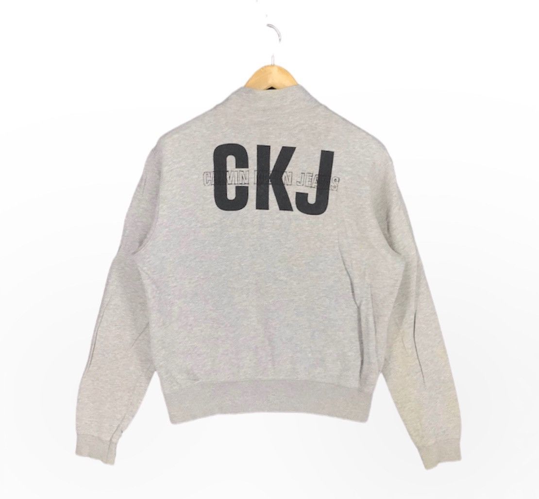Calvin Klein CALVIN KLEIN JEANS Pockets Zipper Sweatshirt #2329-81 Size US M / EU 48-50 / 2 - 1 Thumbnail