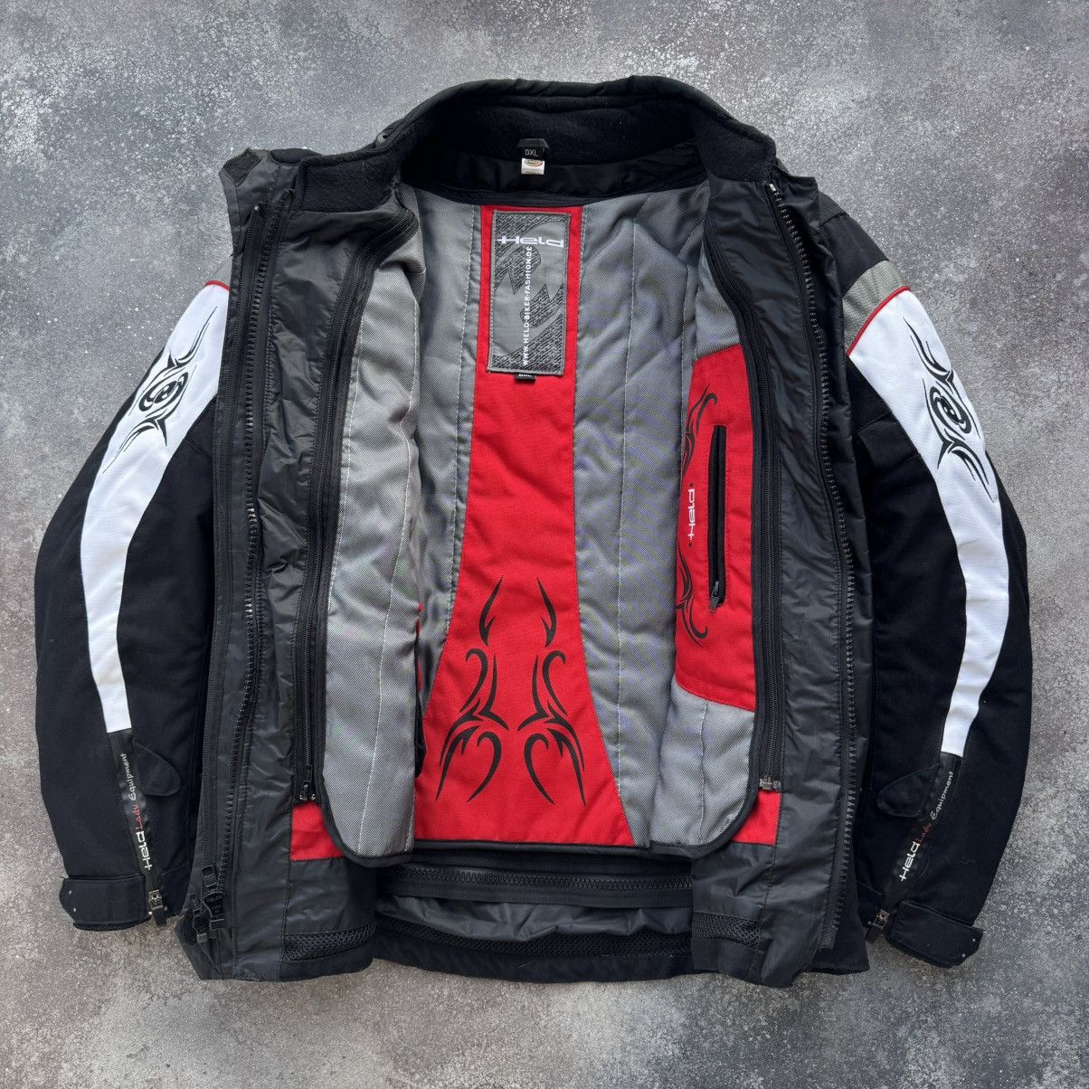 If Six Was Nine × Japanese Brand × Vintage Tribal Logo Vintage Y2K Motorcycle Jacket Size XL / US 12-14 / IT 48-50 - 2 Thumbnail