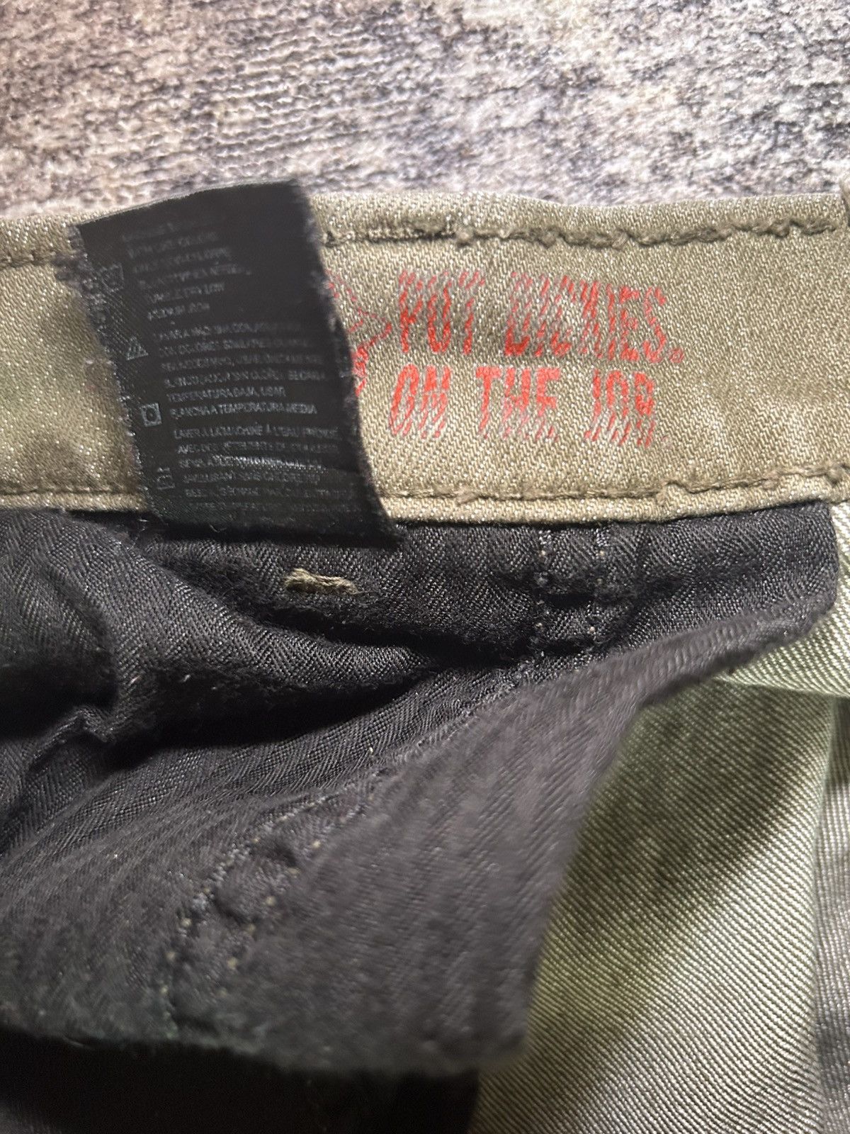 Dickies Olive Green Dickies Skateboard Pants Size US 34 / EU 50 - 5 Thumbnail