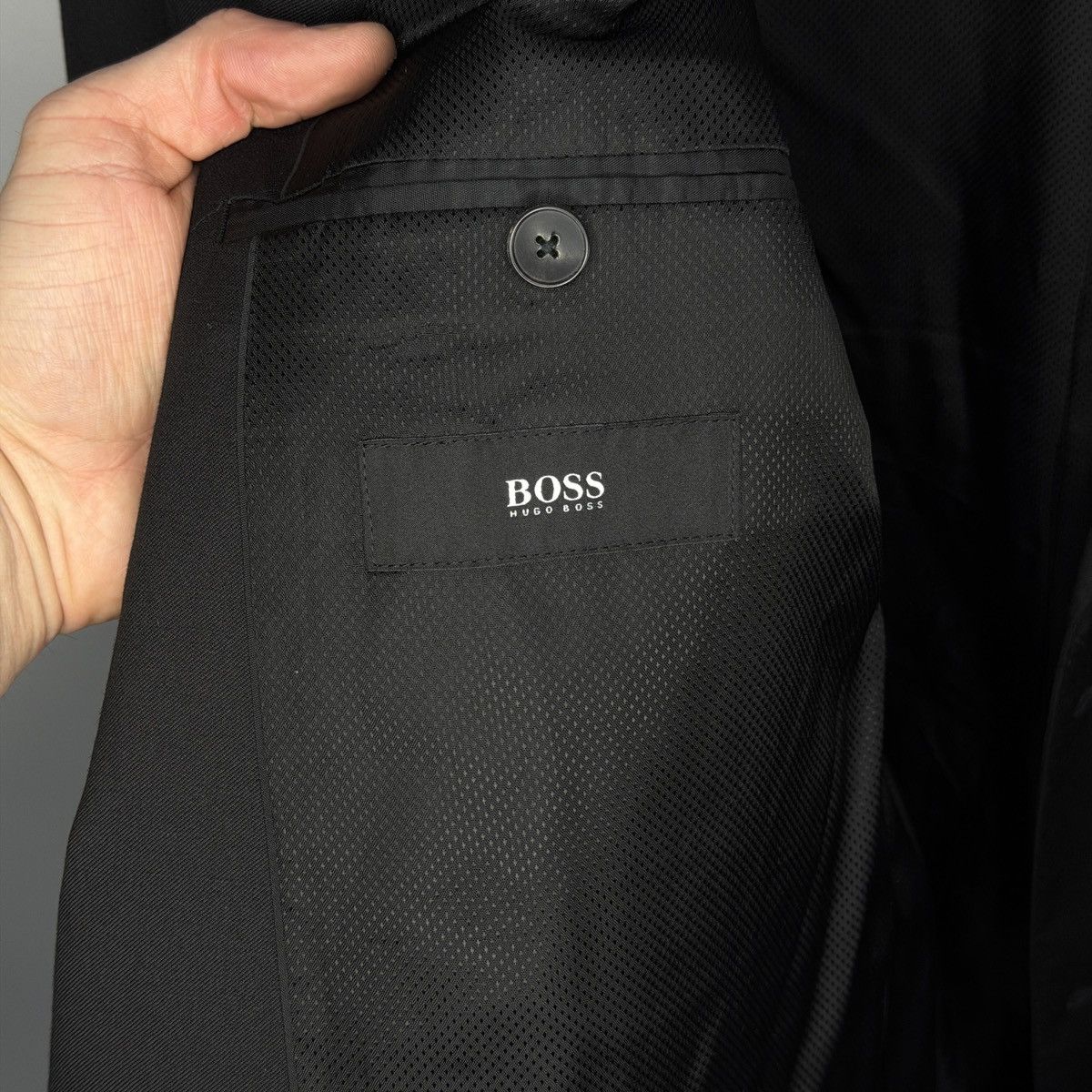 Hugo Boss Hugo Boss Wool Blazer Jacket Black Guabello Size 50R - 9 Thumbnail