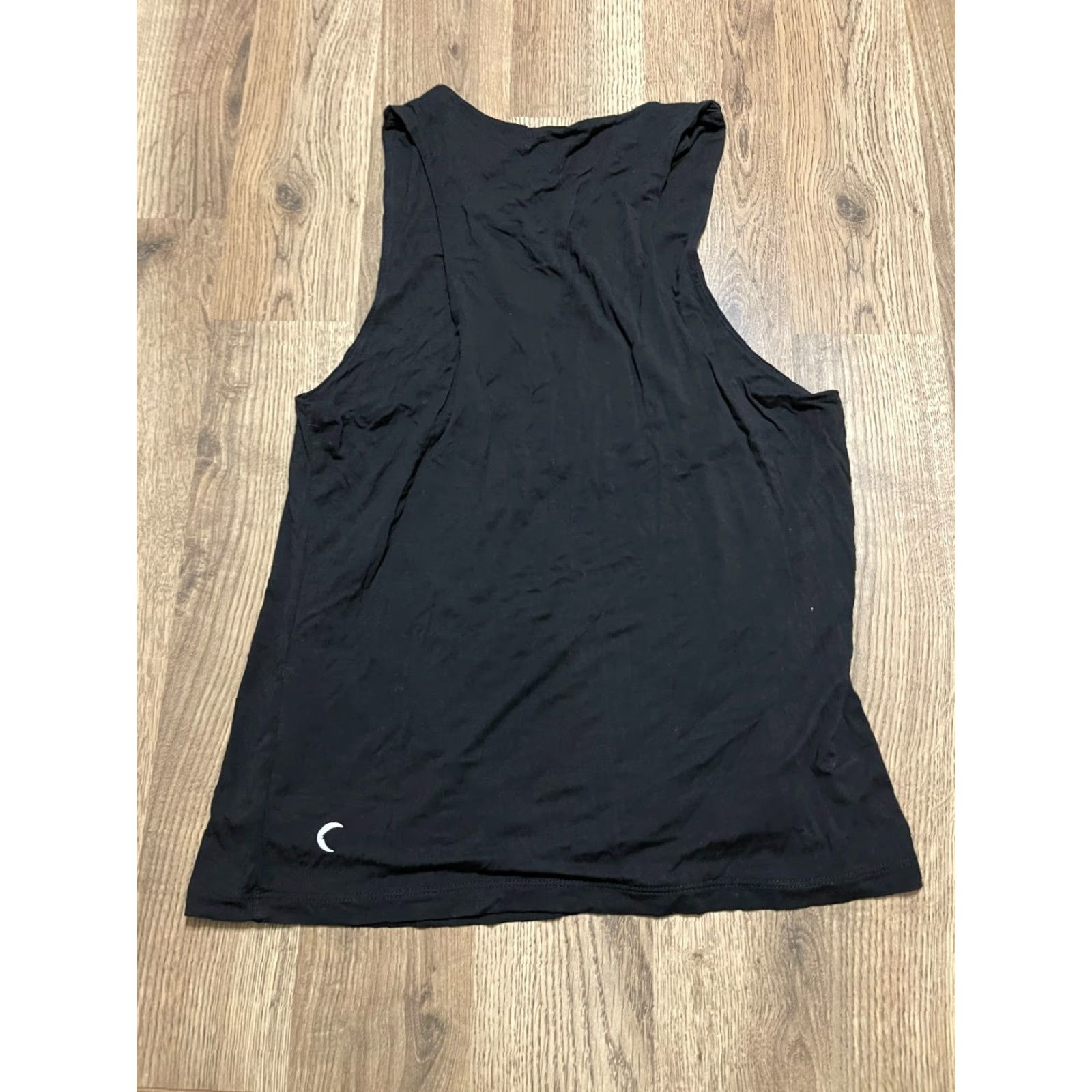 Vintage ZYIA Tank Top Women Large Solid Black Sleeveless Pullover Basic Active Shirt Casual Modern Size L / US 10 / IT 46 - 2 Thumbnail