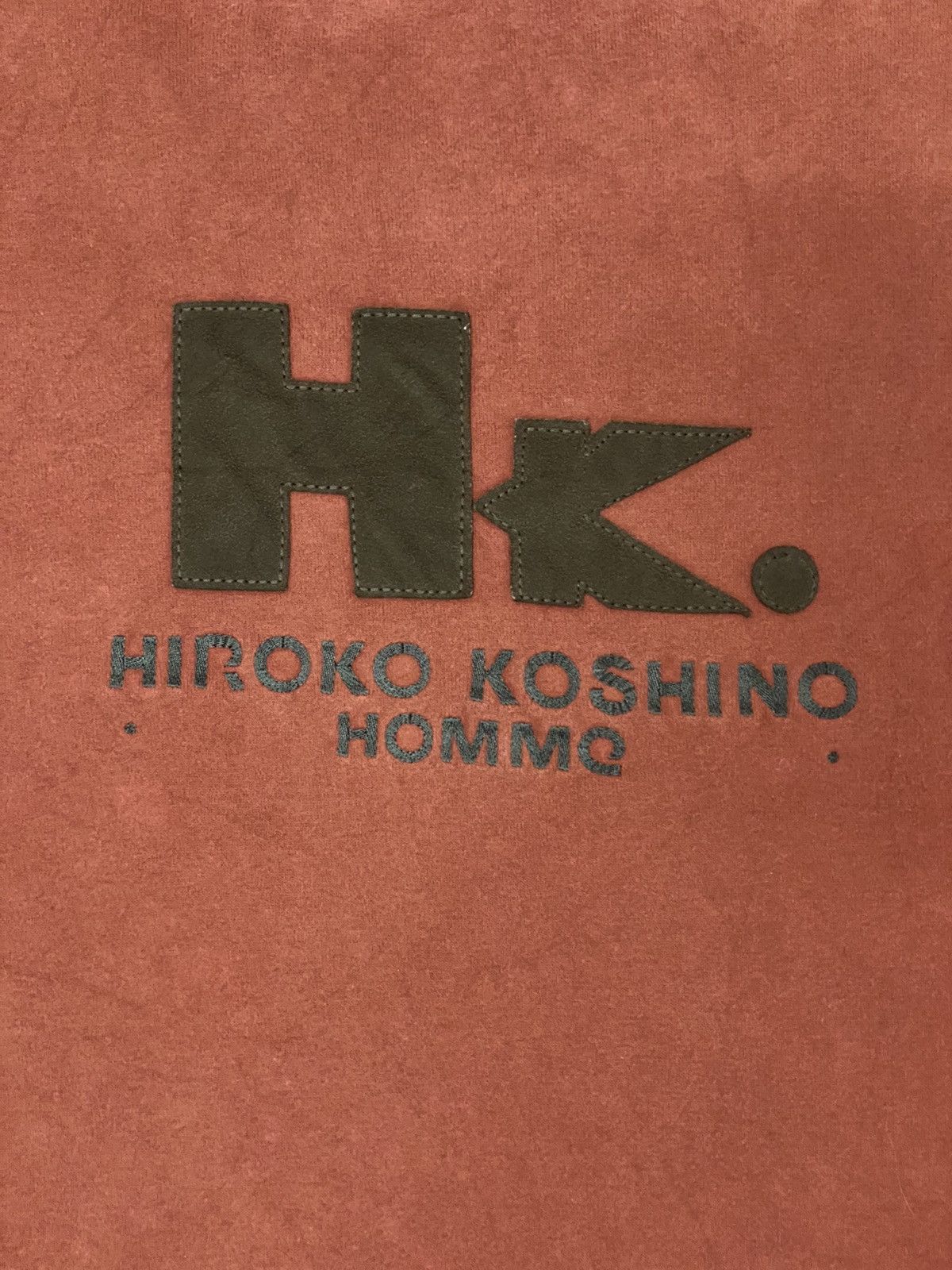 Hiroko Koshino Homme × Vintage Vintage Hiroko Koshino Homme Embroidery Design Sweatshirt Size US M / EU 48-50 / 2 - 7 Thumbnail