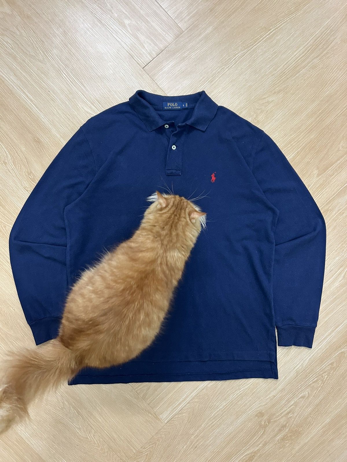 Polo Ralph Lauren × RRL Ralph Lauren × Ralph Lauren Old money Polo Ralph Lauren long-sleeve Size US L / EU 52-54 / 3 - 1 Thumbnail