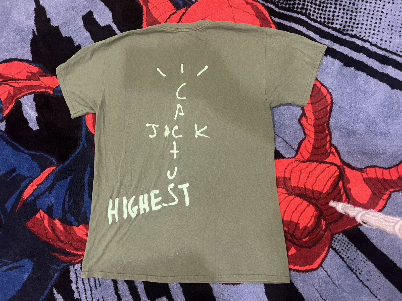 Nike × Travis Scott Travis Scott Nike Air Glow in the Dark Tee Size US M / EU 48-50 / 2 - 3 Thumbnail