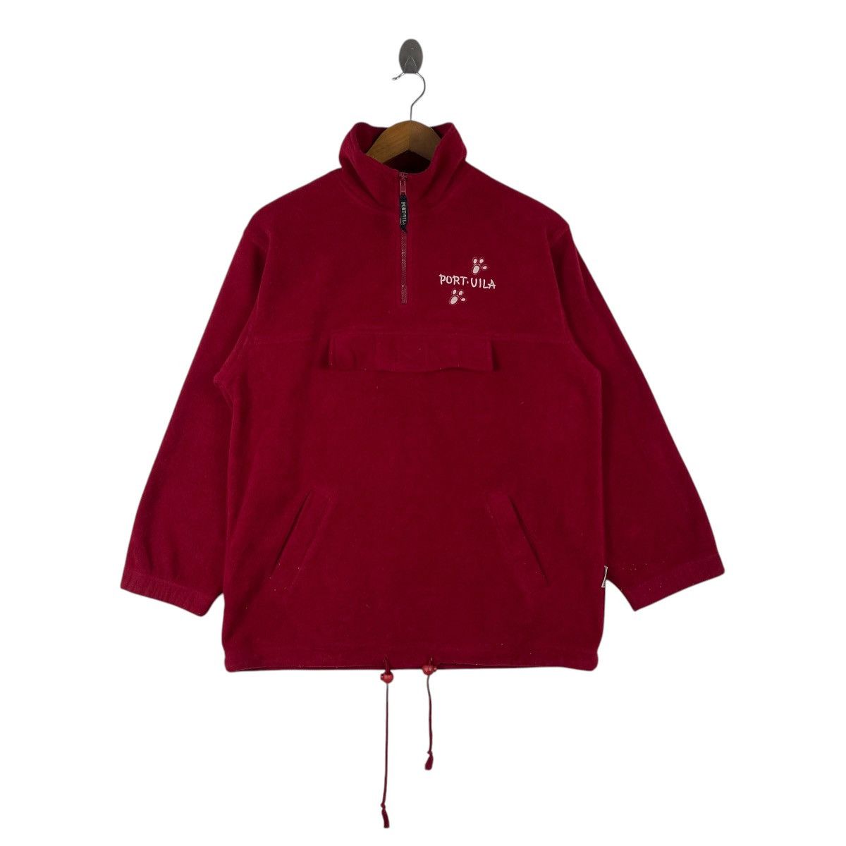 Vintage Vintage Port Uila Dwarf Rabbit Embroid-Logo Half Sweatshirt Size US M / EU 48-50 / 2 - 3 Thumbnail