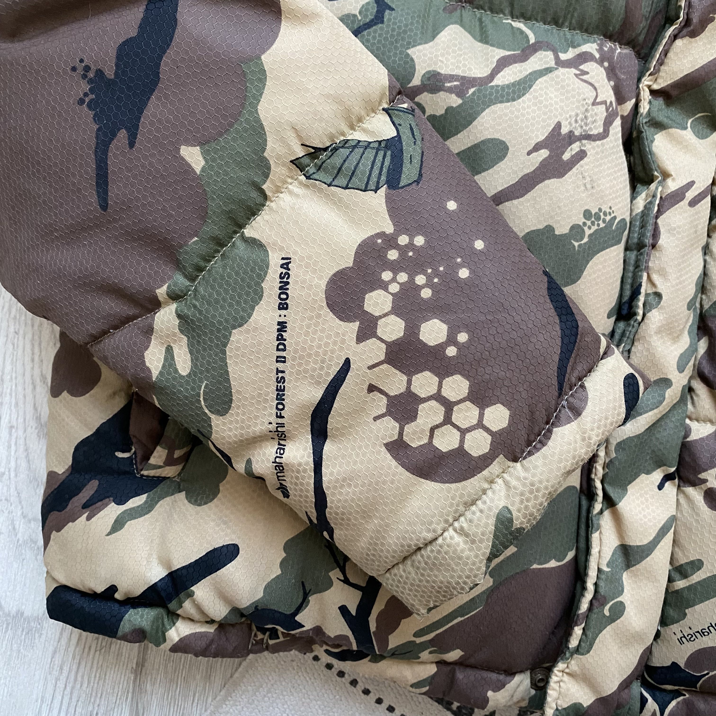 Maharishi Vintage Maharishi Bonsai Forest Camo puffer jacket Down Size US S / EU 44-46 / 1 - 14 Thumbnail