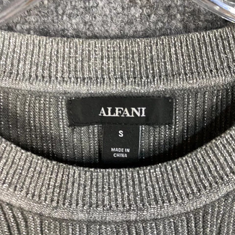 Alfani Alfani Sweater Women's Small Pullover Long Sleeve Gray S Size S / US 4 / IT 40 - 3 Thumbnail