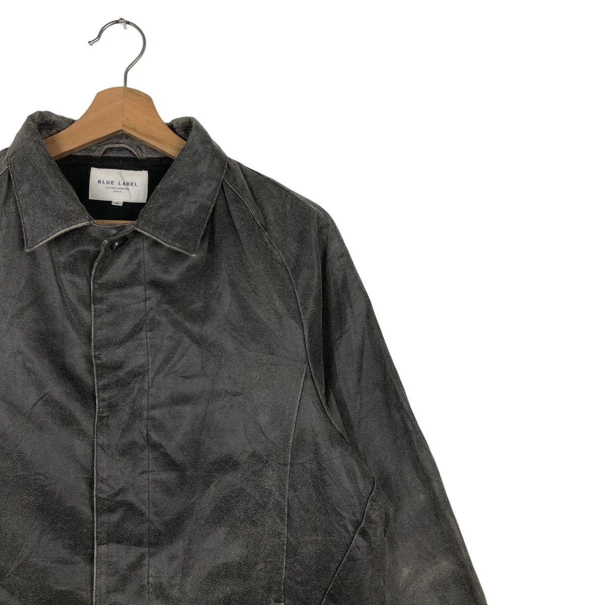 Hysteric Glamour 🔥Soft Leather Jacket Blue Label United Arrow Racer Jacket Size US M / EU 48-50 / 2 - 6 Thumbnail