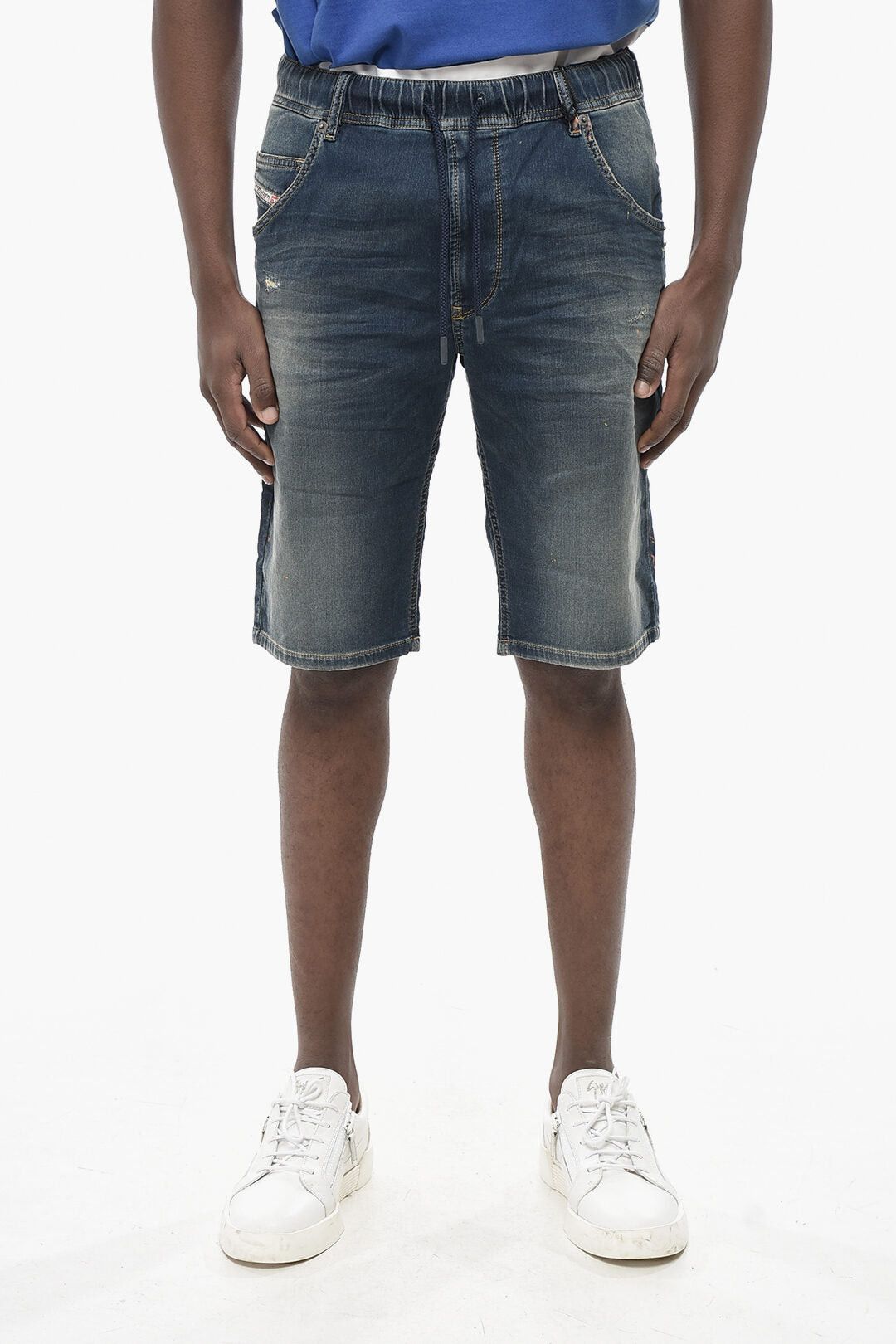 Denim Shorts KROOLEY-NE With Elastic Waist