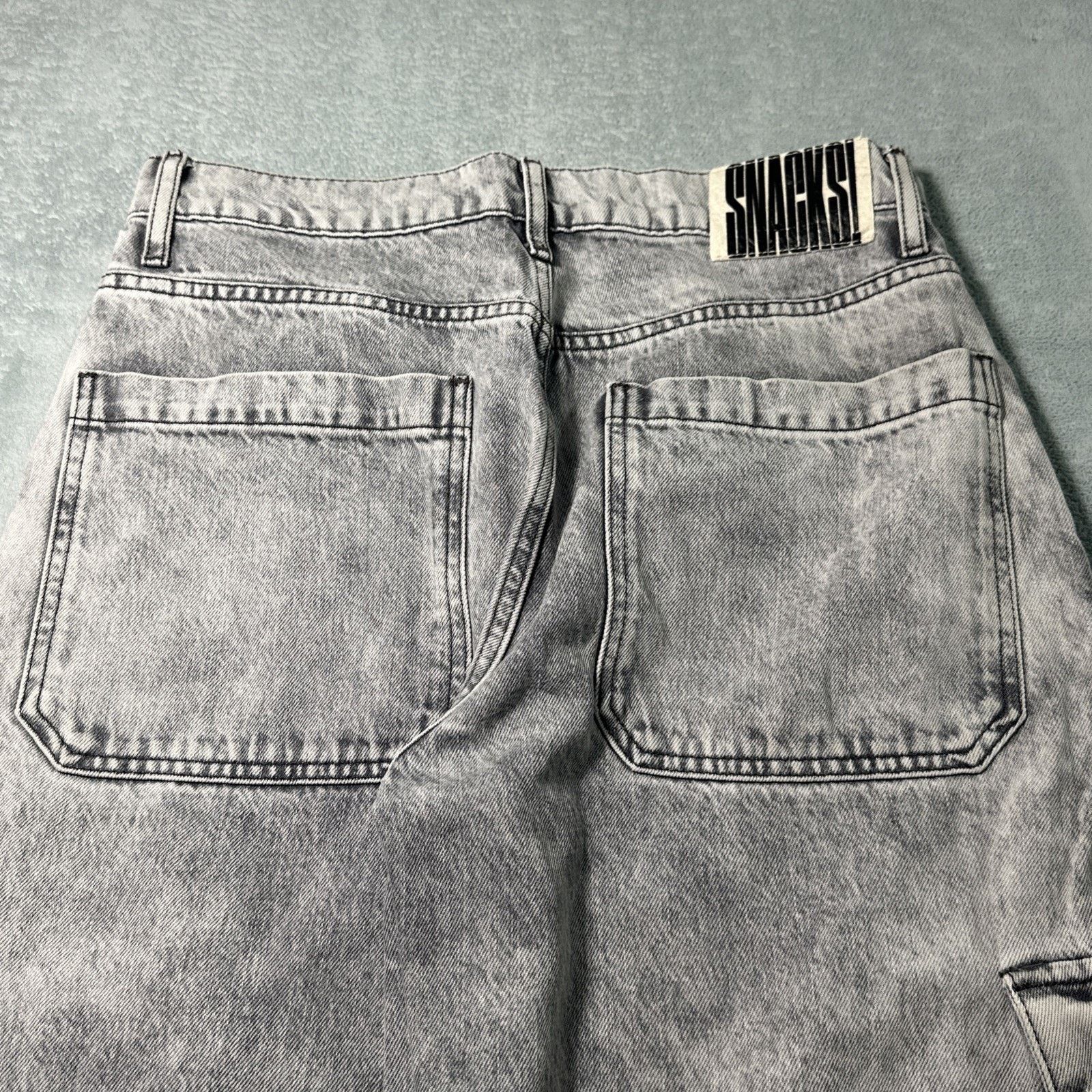 MOTHER Mother SNACKS Side Dish Cargo Beyond Baggy Jeans Hamilton Size 30" / US 8 / IT 44 - 3 Thumbnail