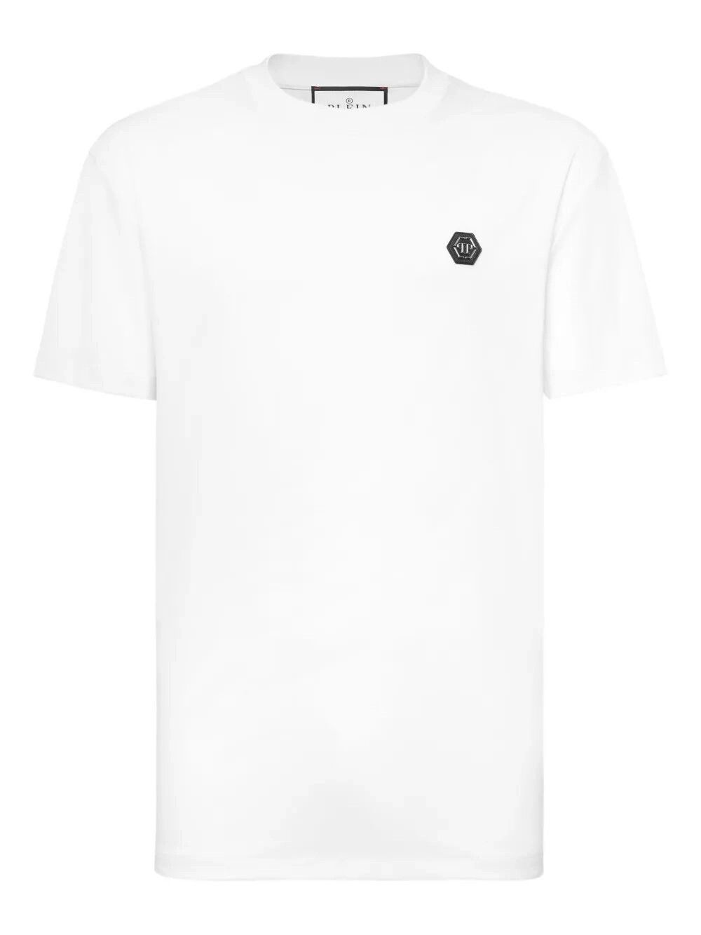 Philipp Plein Round Neck T-Shirt Hexagon Size US M / EU 48-50 / 2 - 1 Thumbnail